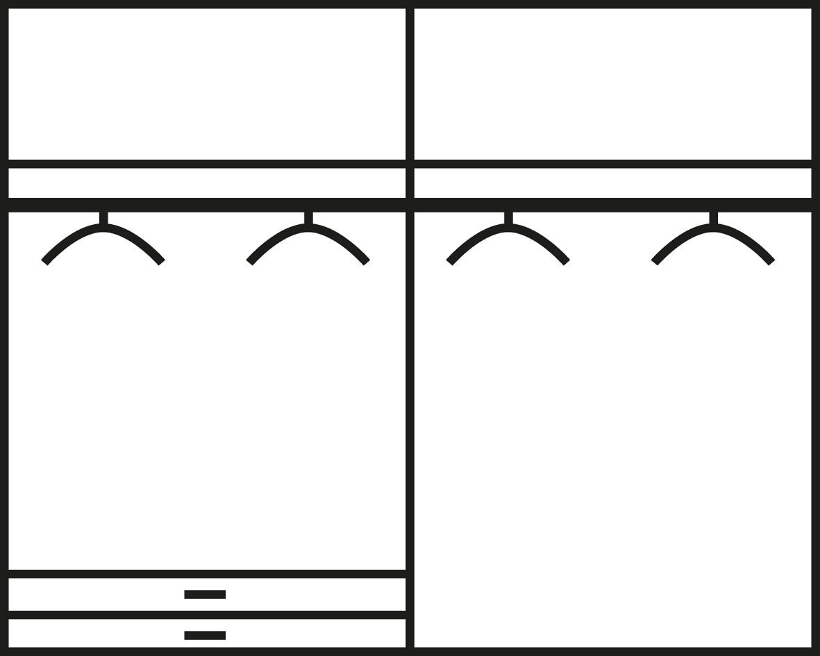 rauch Kleiderschrank "Drehtürenschrank Schrank Garderobe Wäscheschrank Schl günstig online kaufen