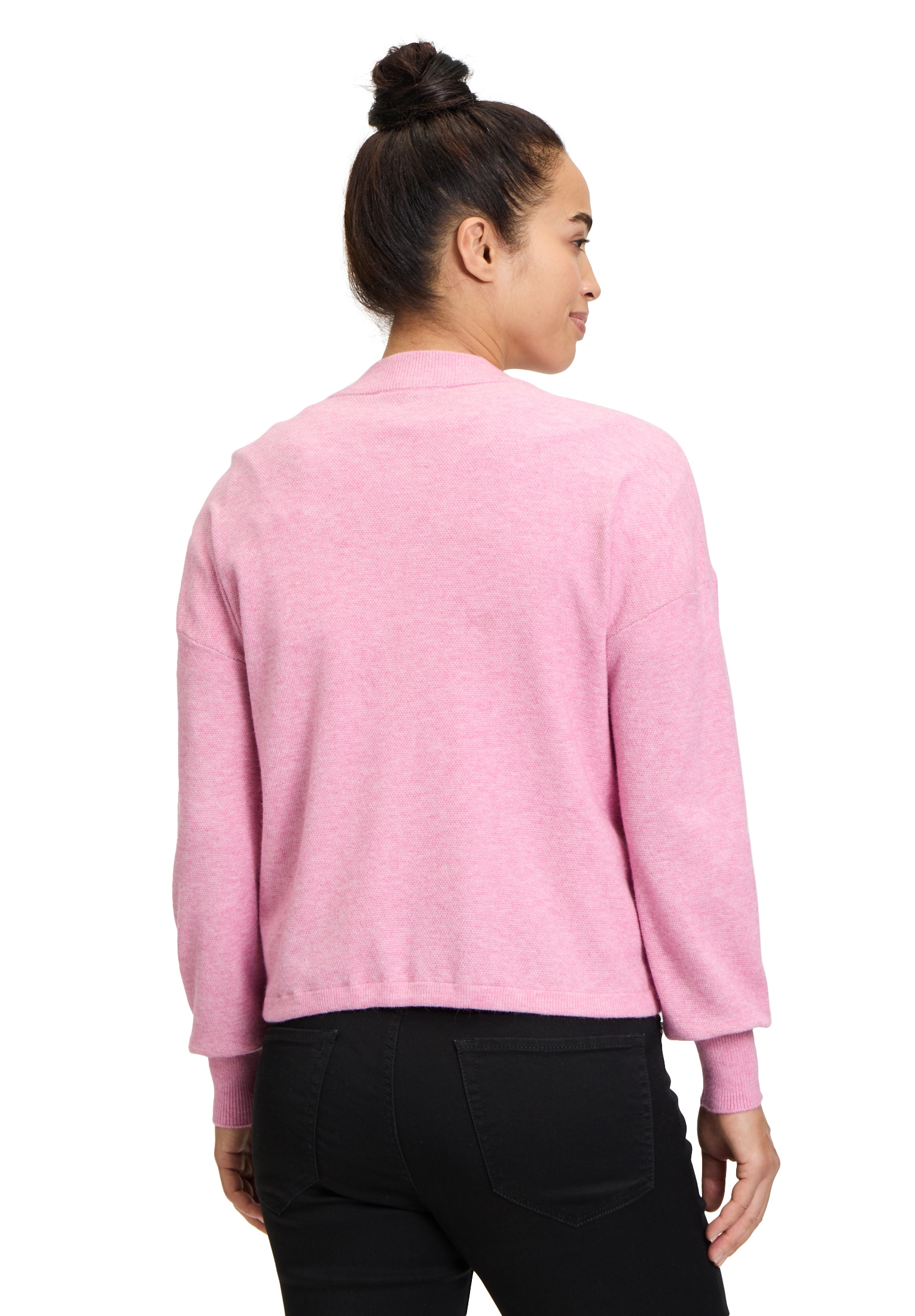 Betty&Co Strickjacke »Betty & Co Strick-Cardigan mit Reißverschluss«, Struktur