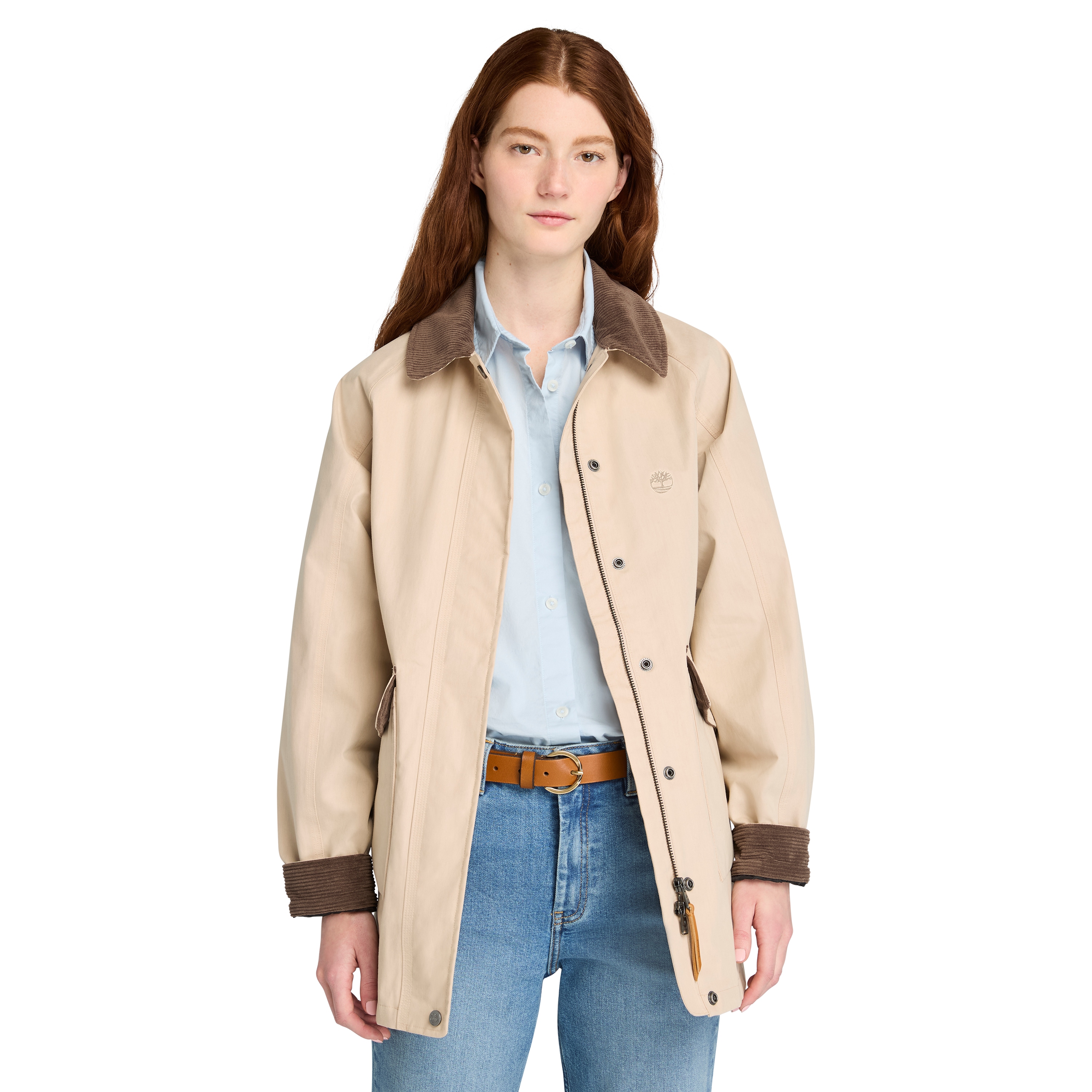 Timberland Canvasjacke "WENHAM Waterproof Barn Coat" Canvasjacke, für Erwachsene, aus Baumwolle und Nylon