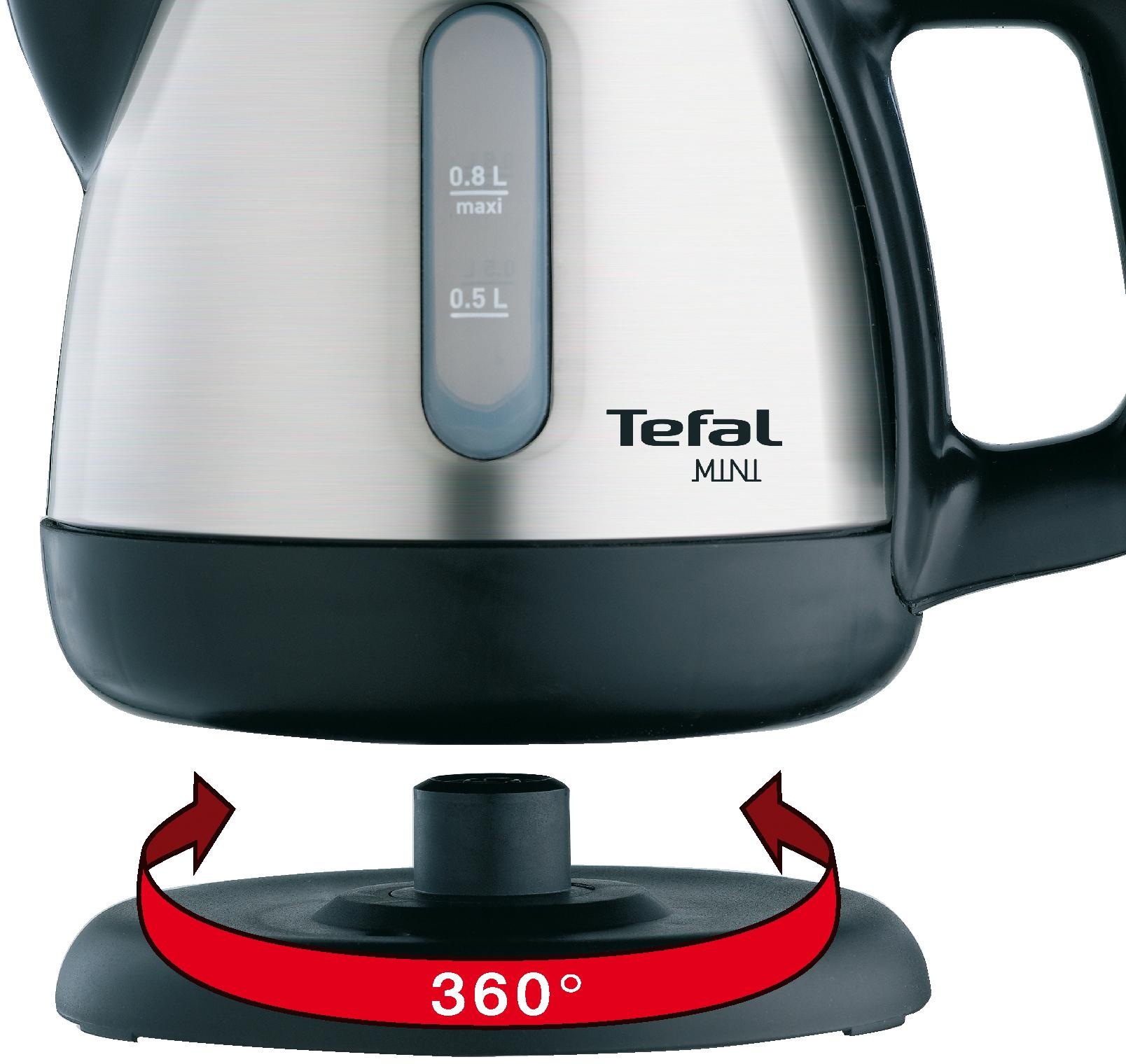 Tefal Wasserkocher "BI8125" 0,8 l 2200 W Kabellos, 360 Sockel, Trockengeh- günstig online kaufen