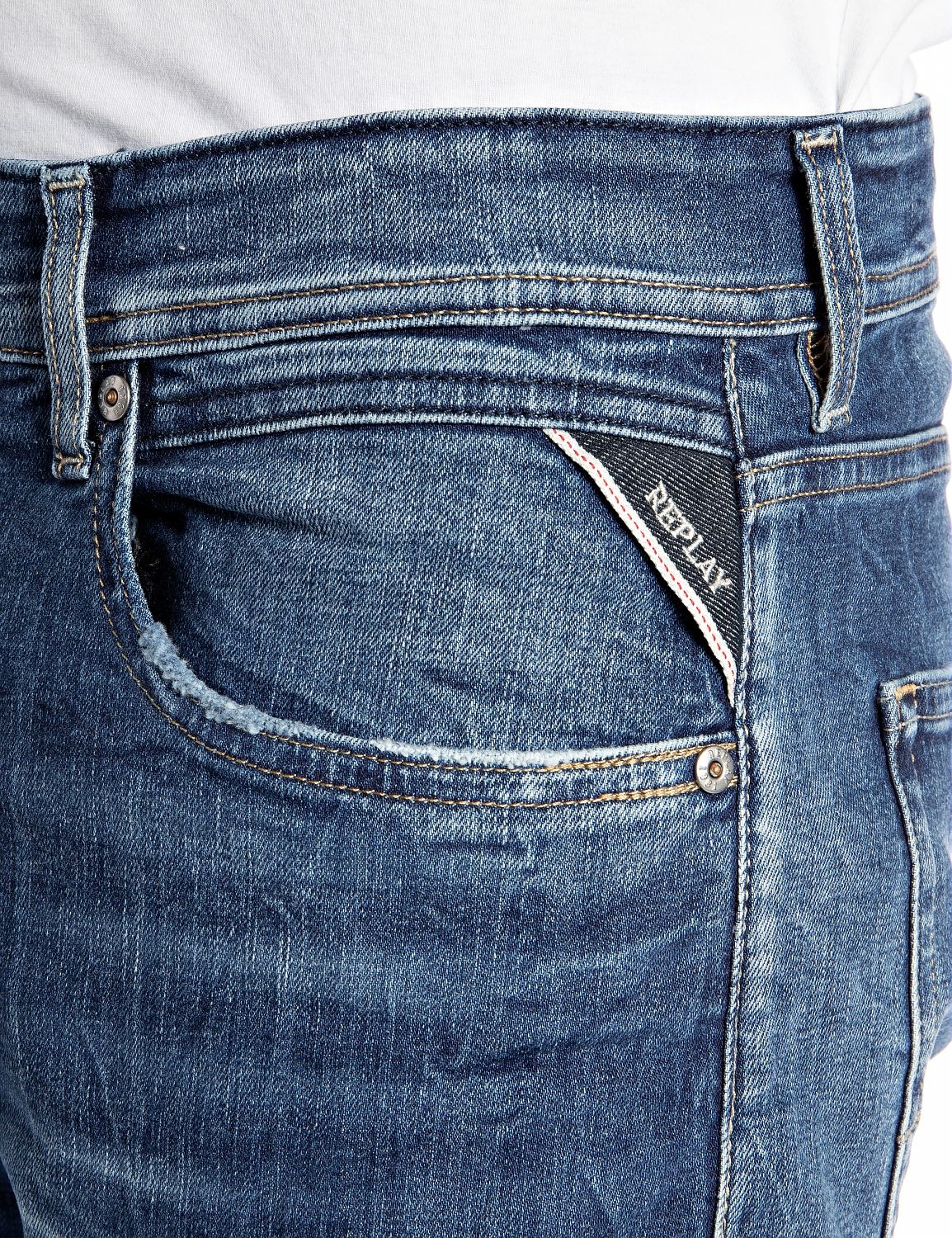 Replay Straight-Jeans »GROVER«, in vielen verschiedenen Waschungen, mit Stretch