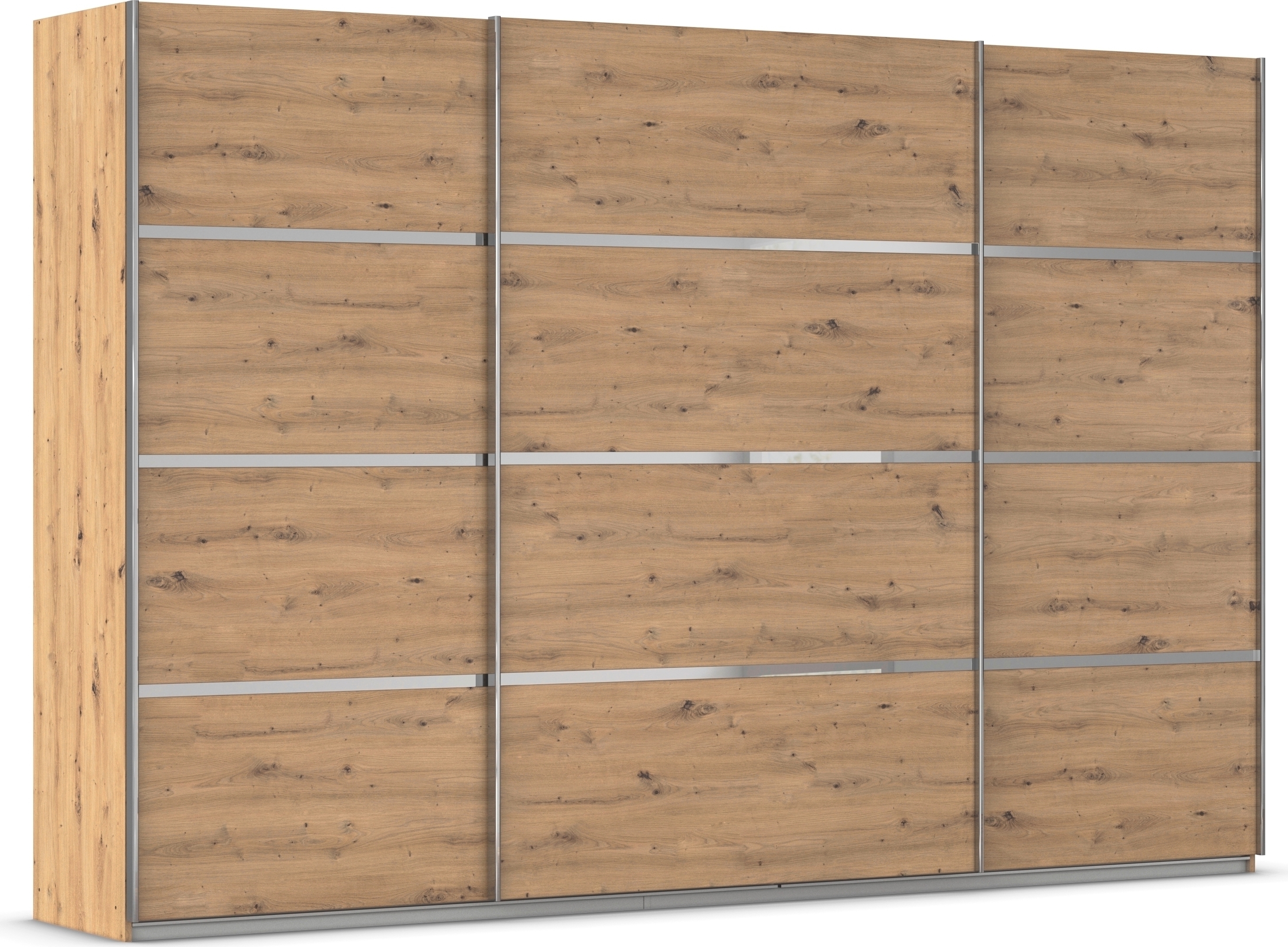 OTTO home Kleiderschrank "Mehrzweckschrank Aktenschrank Möbel Mietswohnung Schlafzimmer AVOLA" 3 verschiedene Ausstattungen BASIC/CLASSIC/PREMIUM (inkl. SOFT-CLOSE), mit eleganten Zierleisten in Chrom, Schwarz oder Weiß MADE IN GERMANY