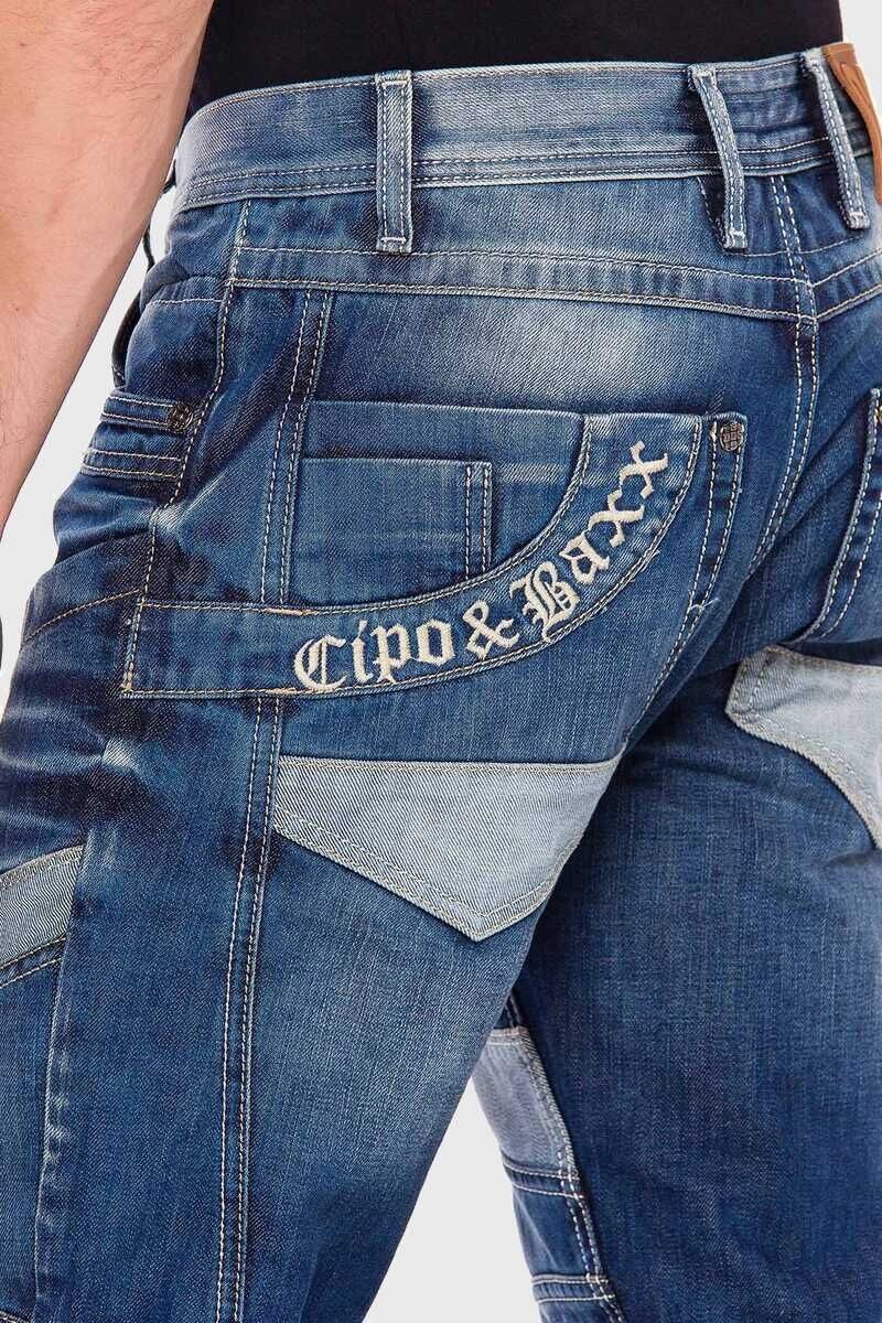 Cipo & Baxx Straight-Jeans »JEANS«, in Straight-Fit