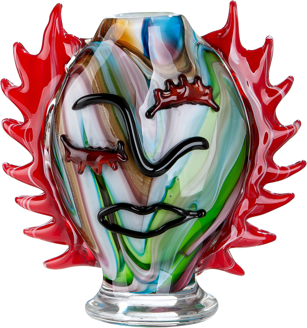 GILDE Tischvase "Gesichtsvase Pepito"