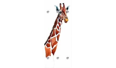 queence Garderobenleiste »Giraffe«, mit 6 Haken, 50 x 120 cm kaufen