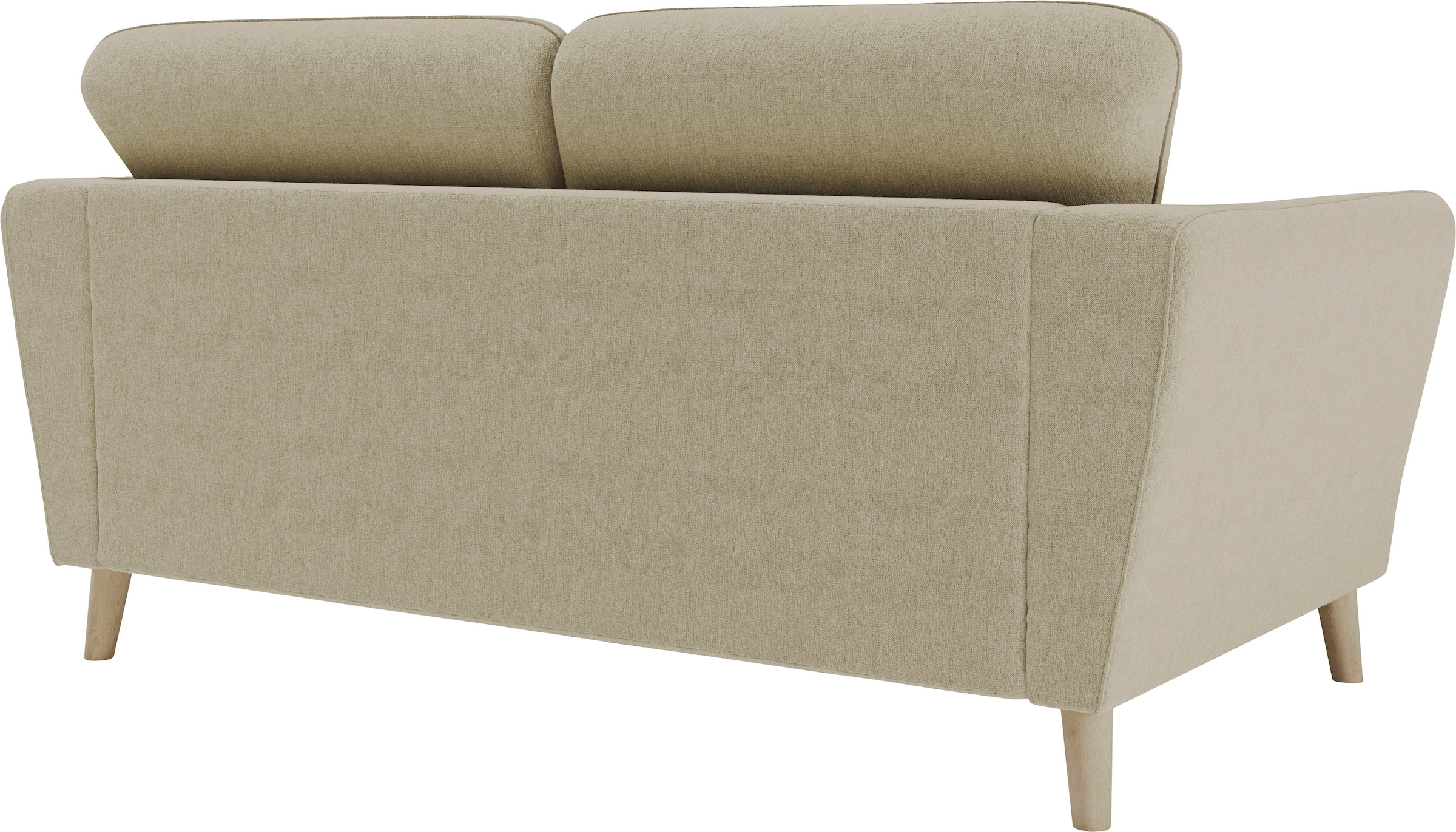 Home affaire 2-Sitzer »MARSEILLE Sofa 170 cm«, mit Massivholzbeinen aus Eiche, verschiedene Bezüge und Farbvarianten