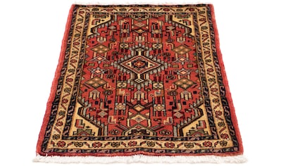 Orientteppich »Perser - Nomadic - 90 x 61 cm - hellrot«, rechteckig