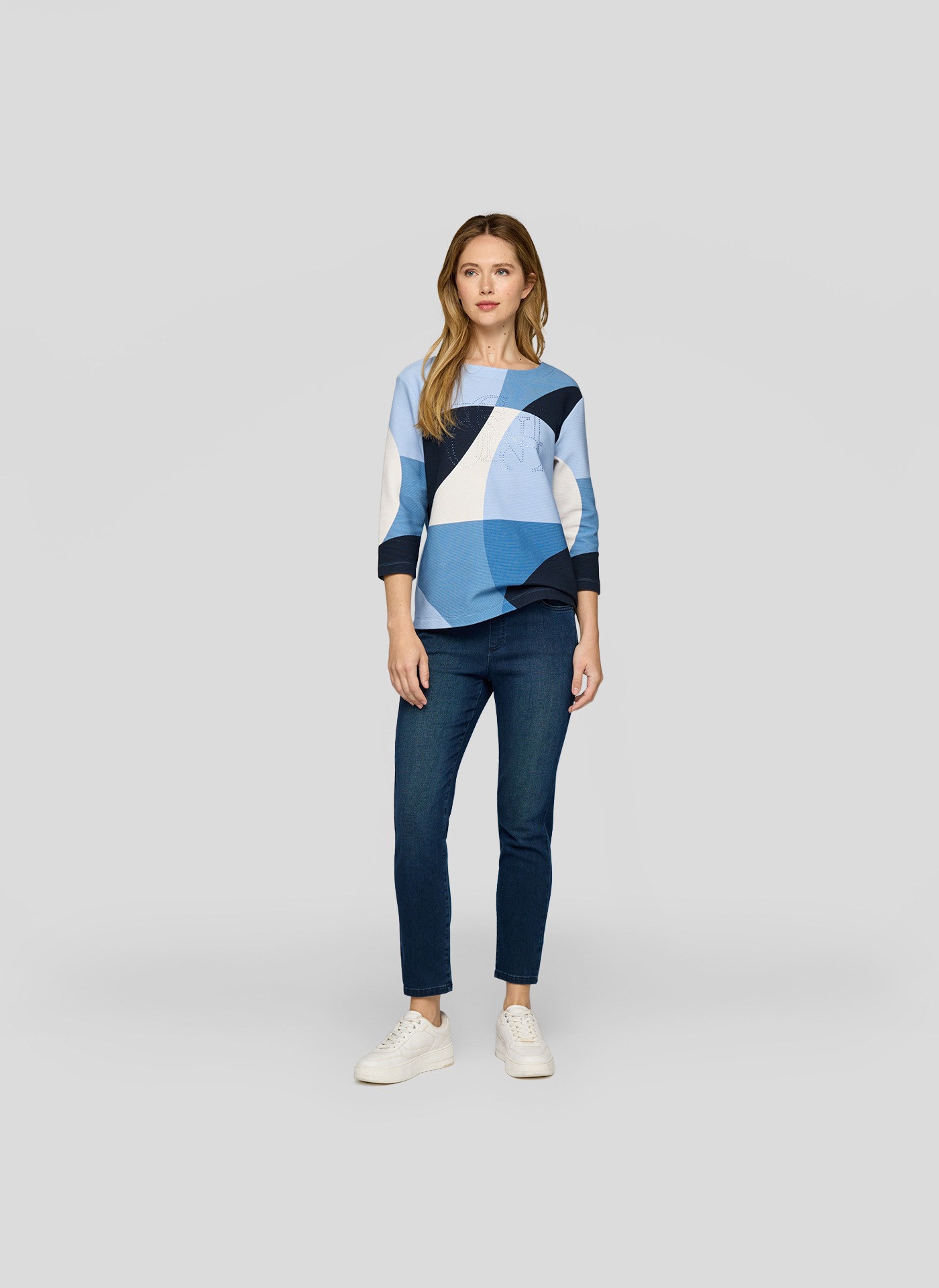 Rabe 3/4-Arm-Shirt, mit All-Over Print