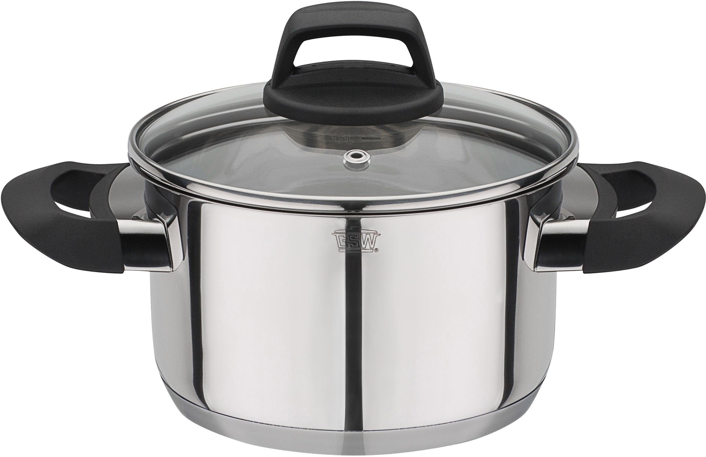 GSW Fleischtopf "Como" 1 Stk. tlg. Edelstahl 18/8 günstig online kaufen