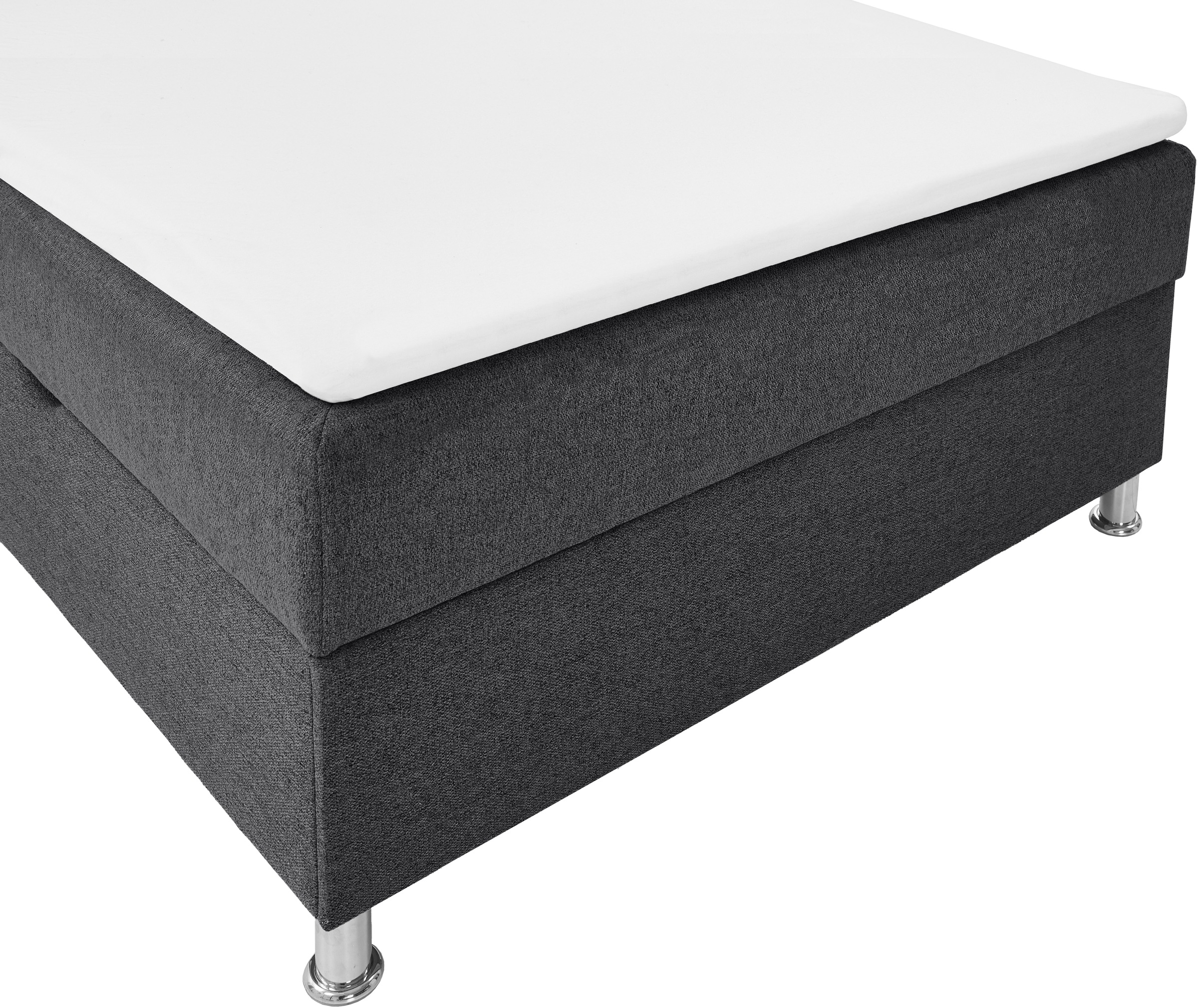 INOSIGN Boxbett »Escalon mit Bettkasten, inkl. Topper«, erhältlich in den Breiten 120x200cm und 180x200cm