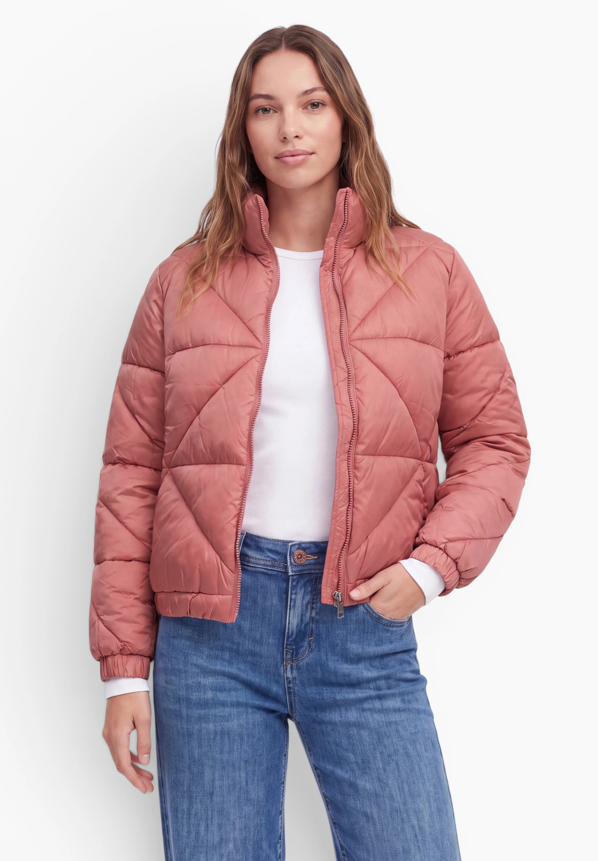 STREET ONE STUDIO Steppjacke ohne Kapuze daunenfrei