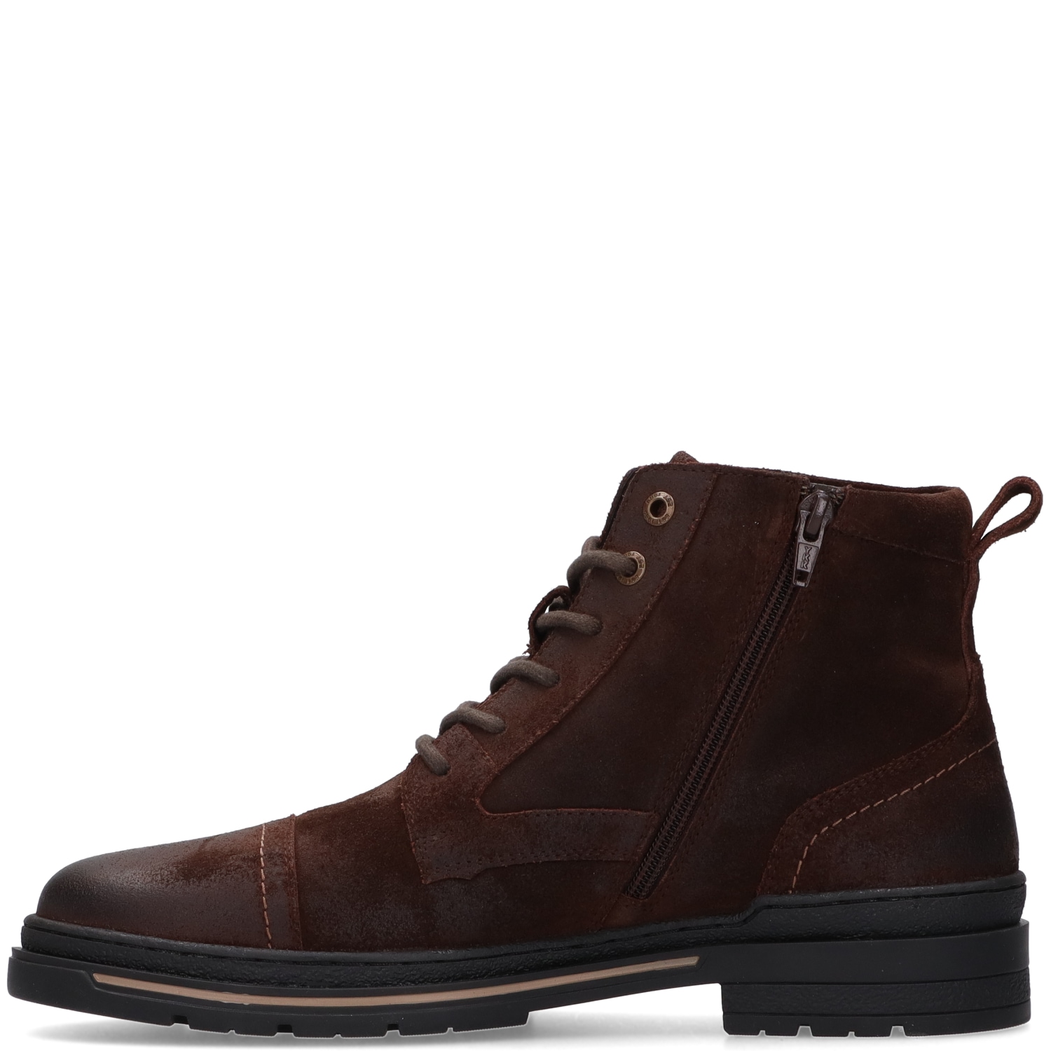 PME LEGEND Schnürstiefelette »TARMAC«  Schnürboots, Workerboots mit Anziehlasche und Reißverschluss
