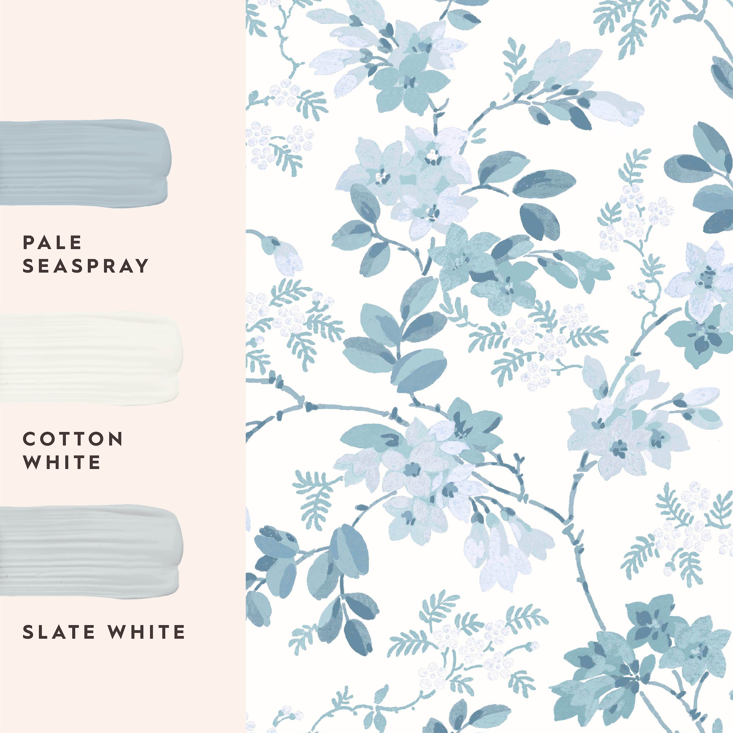 LAURA ASHLEY Vliestapete »YEWLAND«, floral, Design Tapeten
