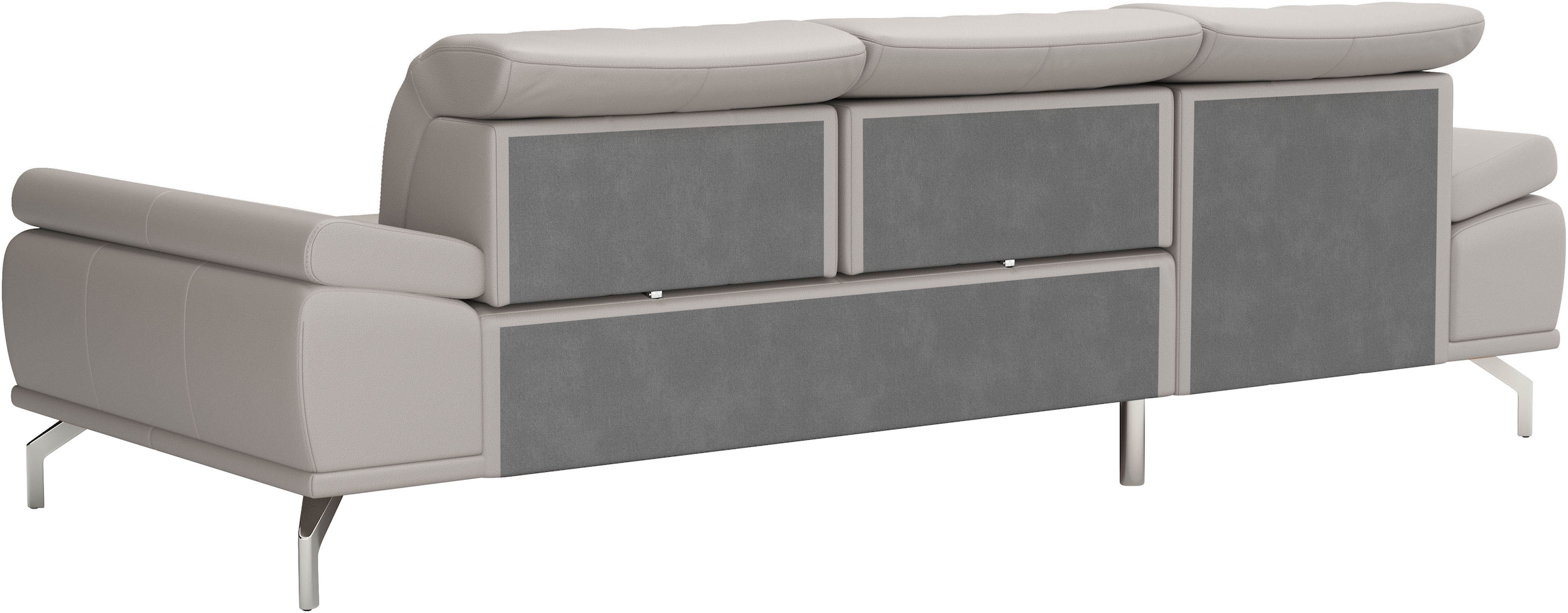Places of Style Ecksofa »Caluna«, Inkl.Sitztiefenverstellung