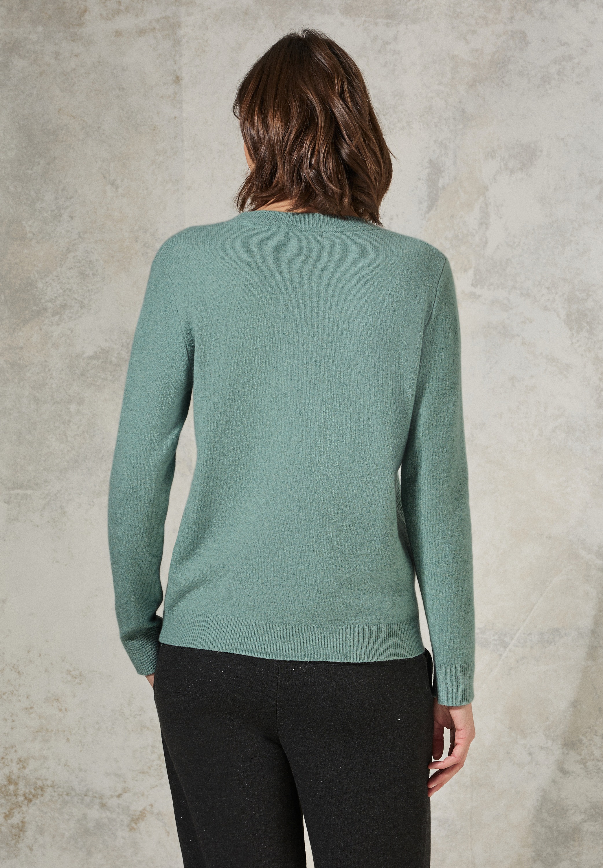 Cecil Strickpullover, aus Baumwolle mit Stretchanteil