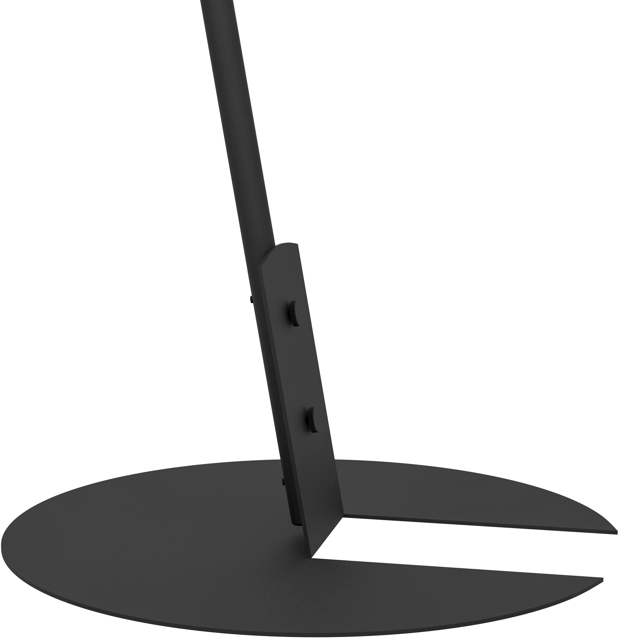 Stehlampe »ONEDA«, Stehleuchte in schwarz und weiß aus Stahl - exkl. E27 - 1X40W