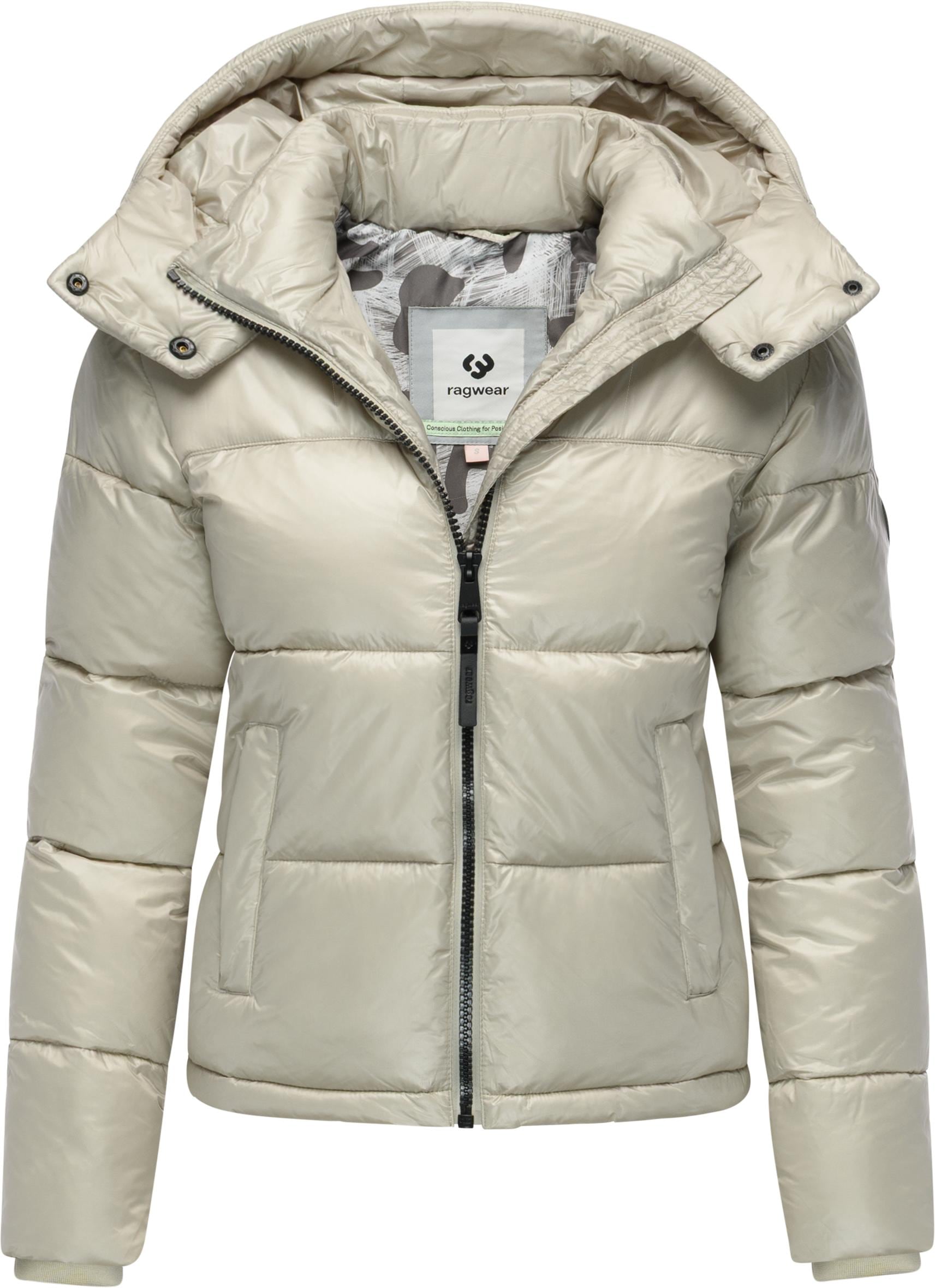 Ragwear Steppjacke »Roobie II«, mit Kapuze, Matt glänzende Damen Winterjacke mit Kapuze