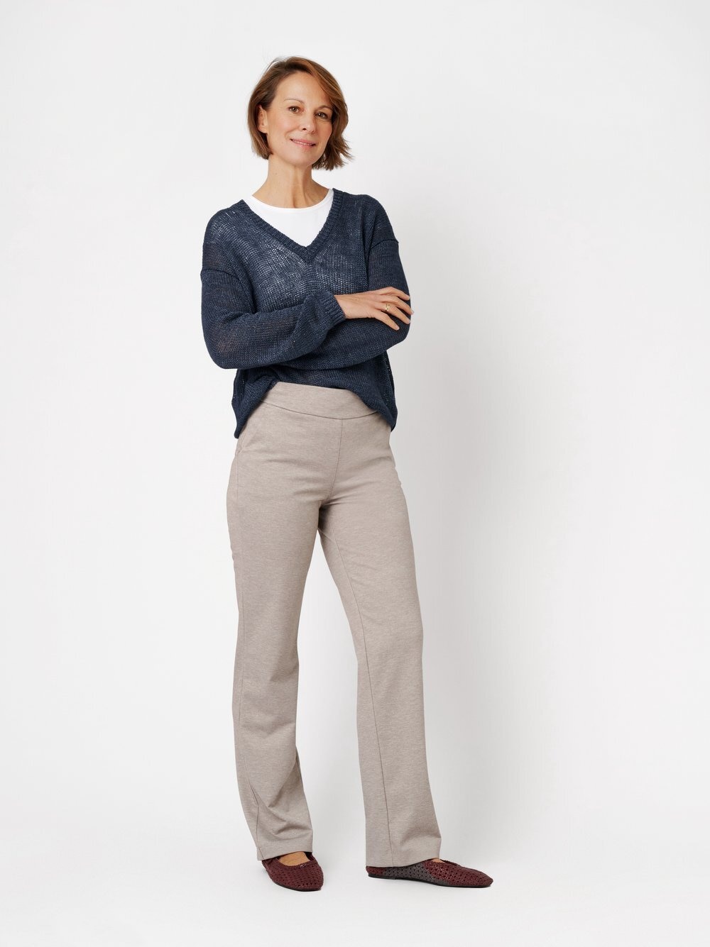 Relaxed Palazzohose »Scarlet Wide«  in entspannter Passform