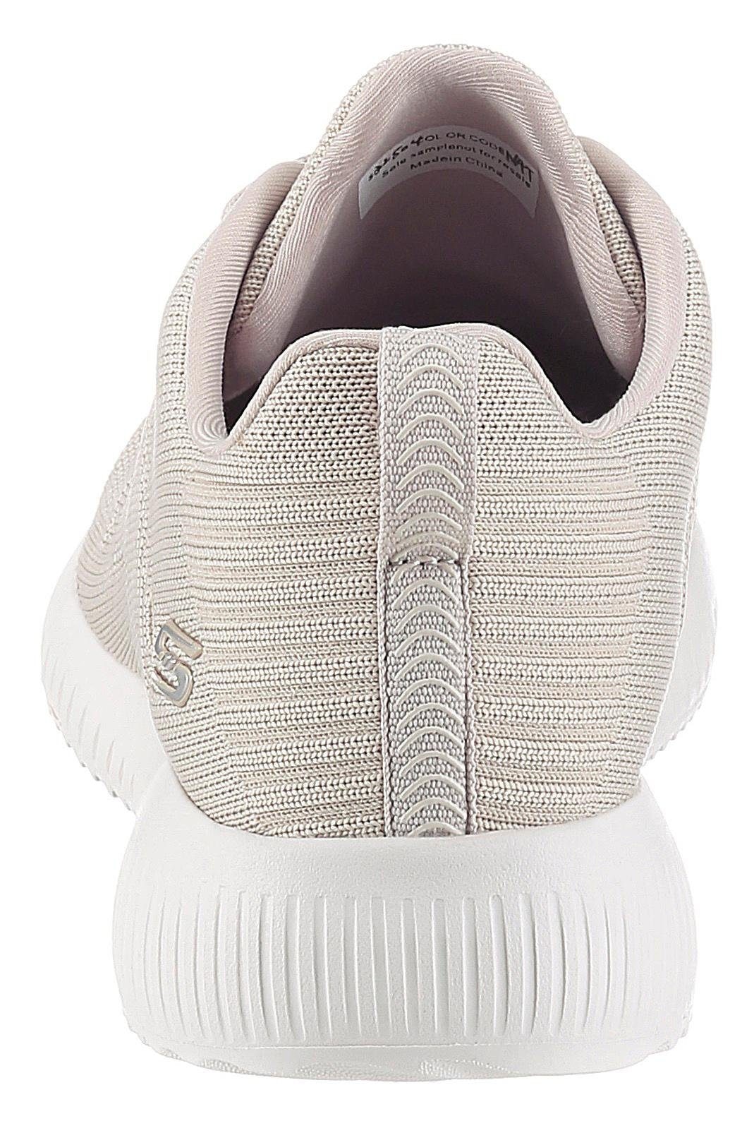 Skechers Sneaker »Bobs Squad - Tough Talk«, Freizeitschuh, Halbschuh, Schnürschuh mit Skech-Knit
