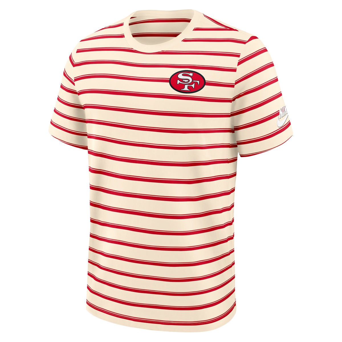 Nike T-Shirt »Nike T-Shirt San Francisco 49ers Nike Rewind Club Striped Tee«