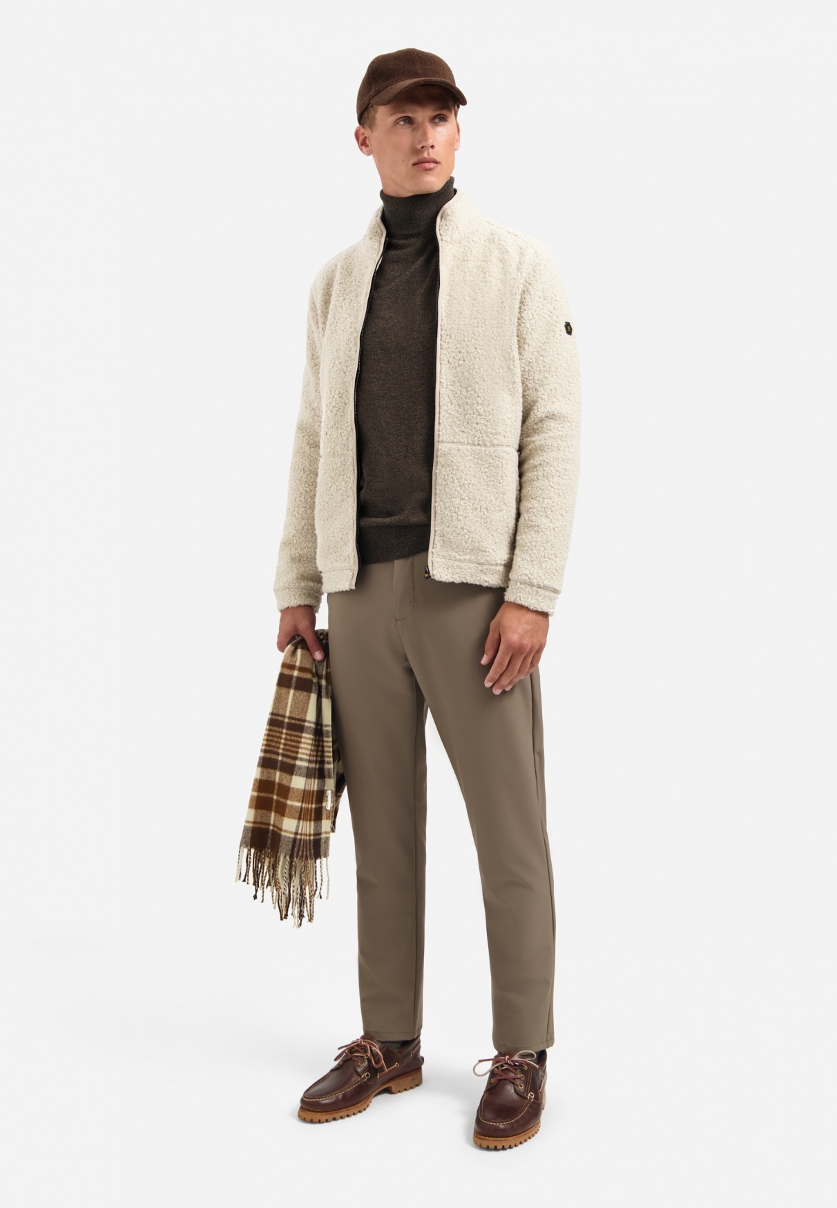 Thumbnail - NO EXCESS Sweater "No Excess Teddy-Sweatjacke Sweater Full Zip Teddy"