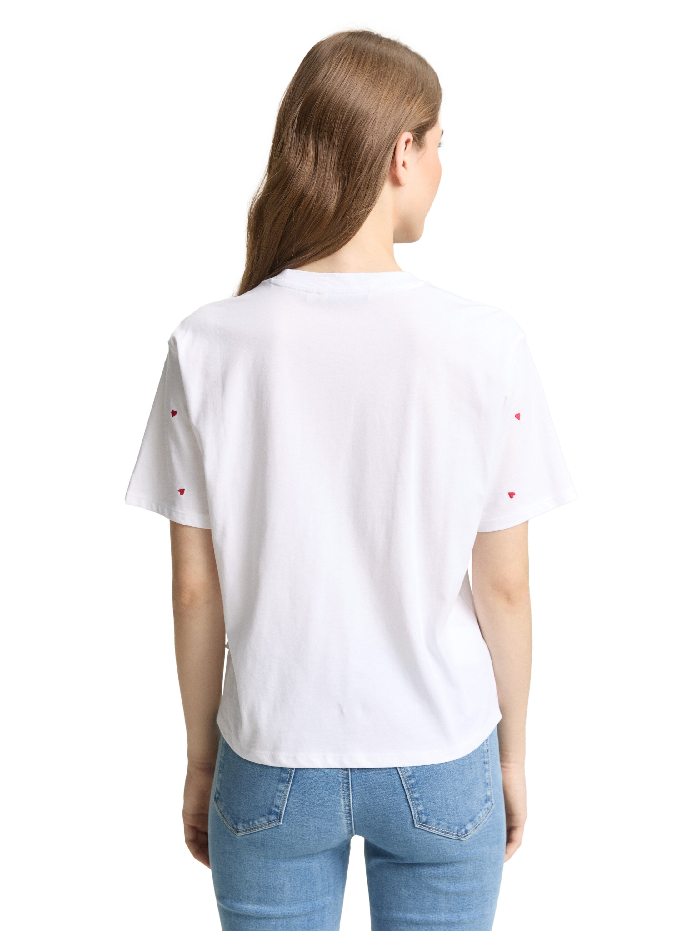TOM TAILOR Denim T-Shirt mit All-Over Print