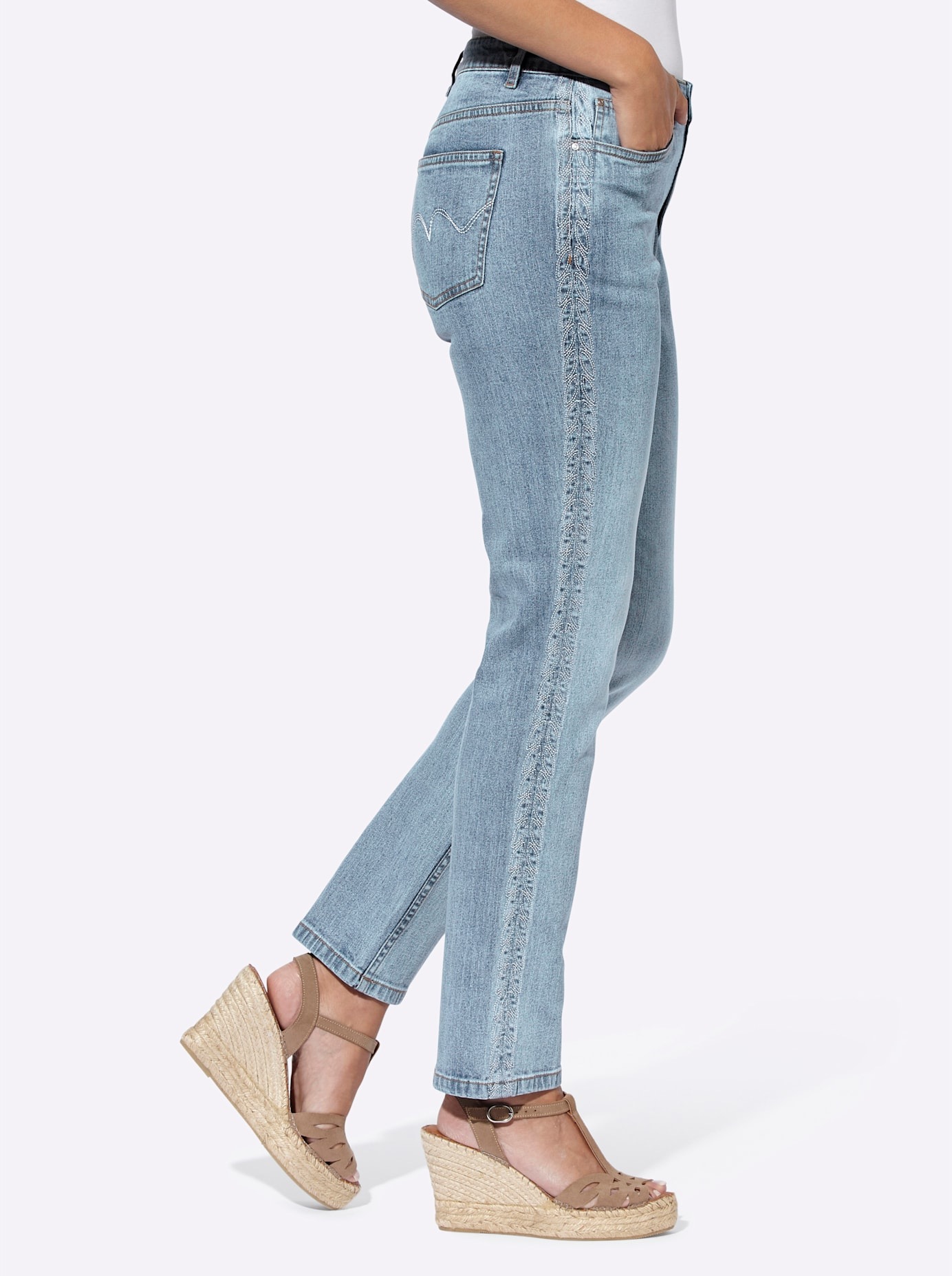 heine Bequeme Jeans 1 Stk. tlg. günstig online kaufen