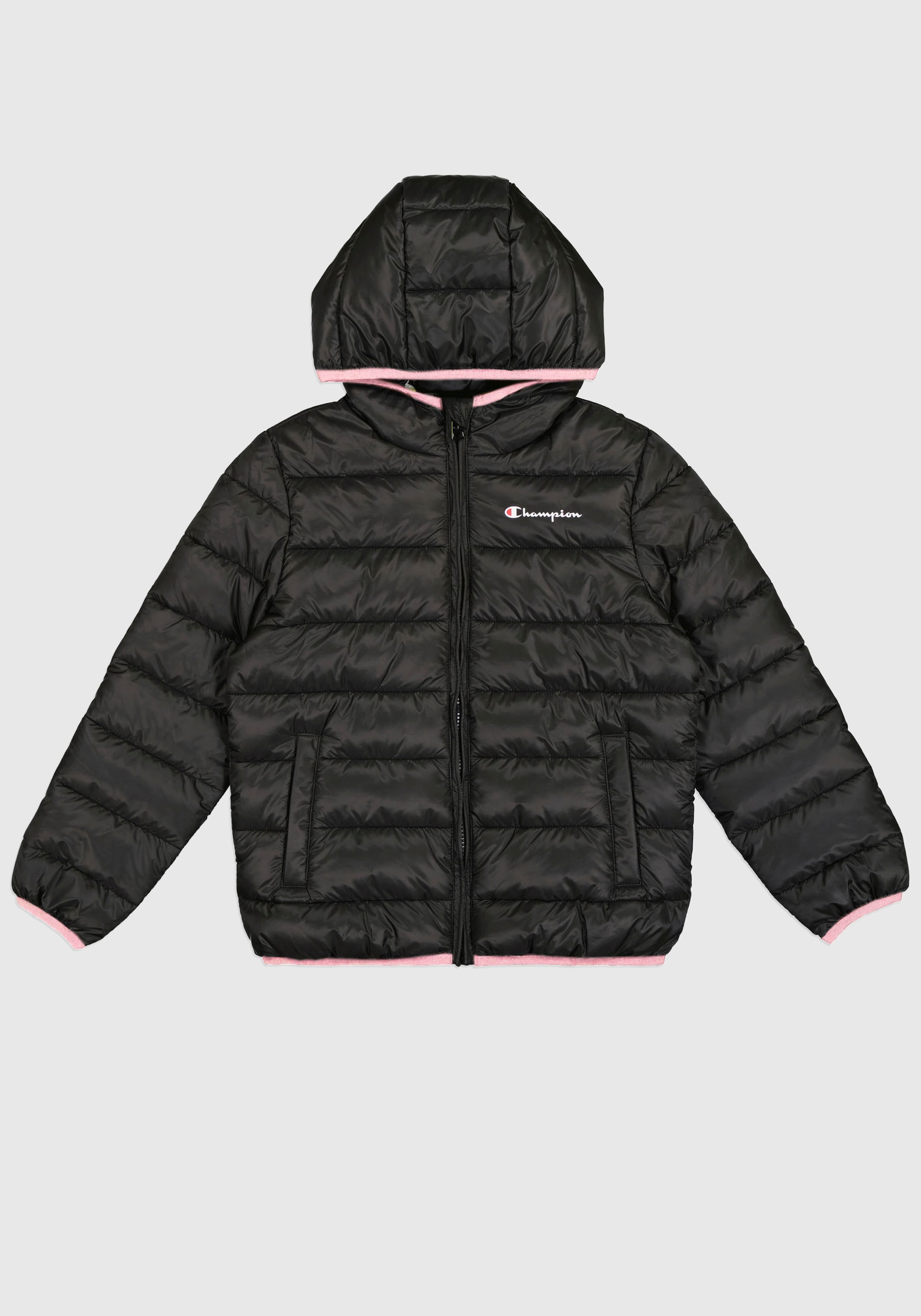 Champion Steppjacke, mit Kapuze, Für Kinder