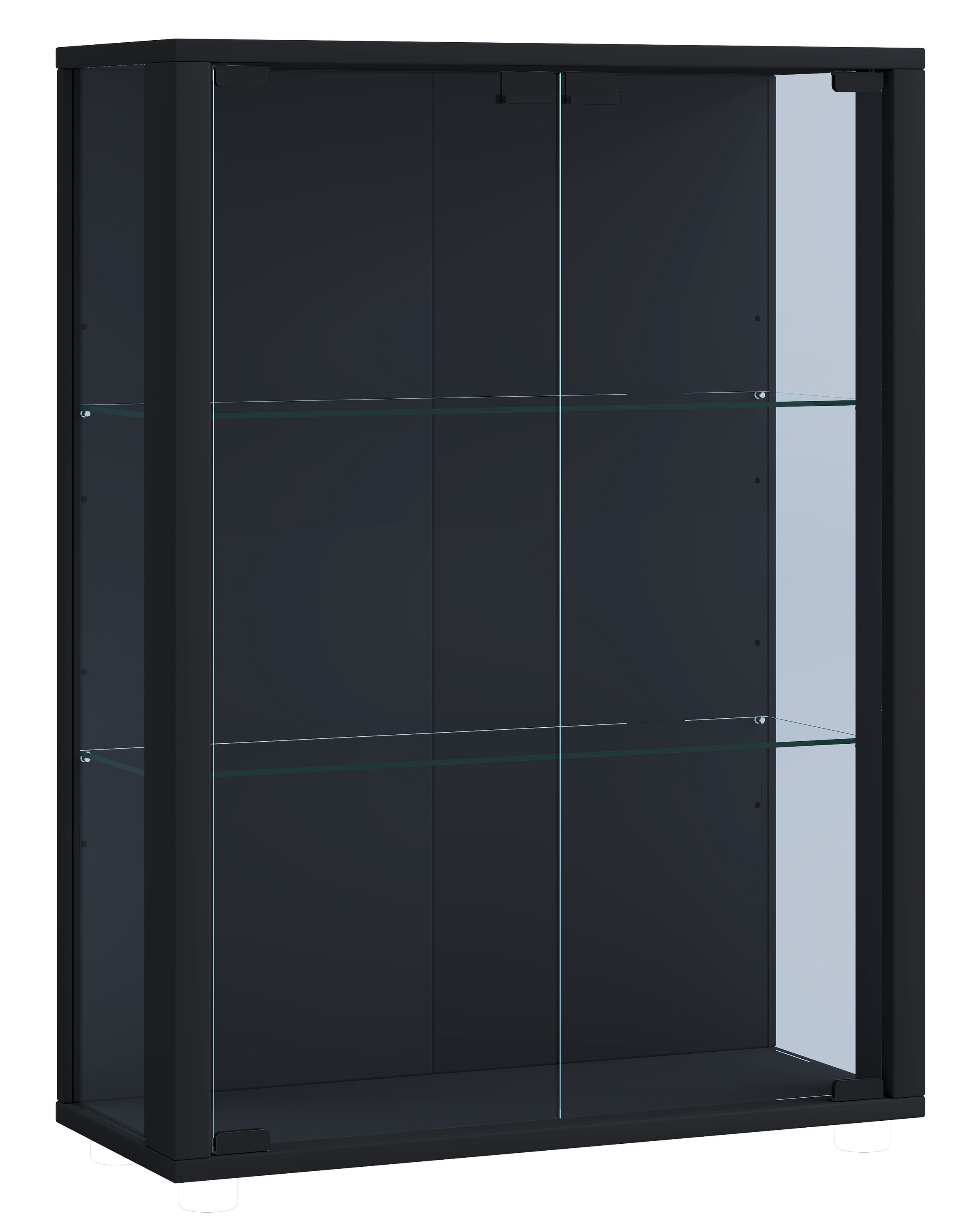 VCM Wandregal "Wandvitrine Hängevitrine Glasvitrine Glas Udina M" 1 Stk. tl günstig online kaufen