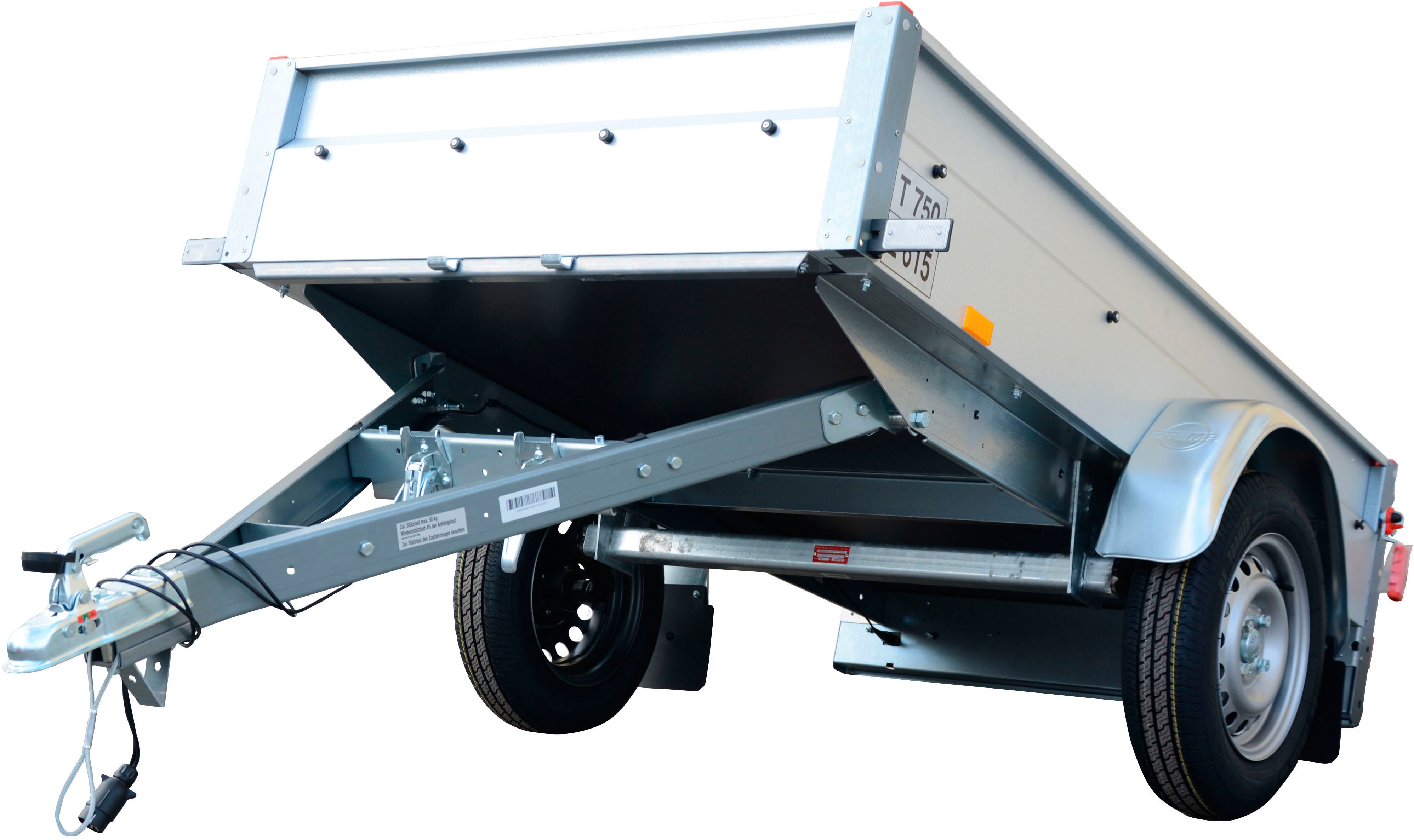 Thumbnail - STEMA PKW-Anhänger "Basic 750 Kippsdeichsel"