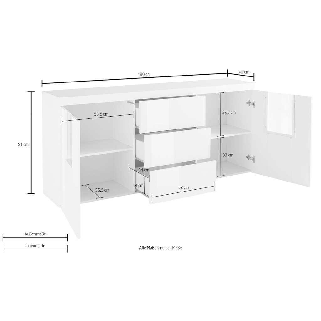 INOSIGN Sideboard »Slot«