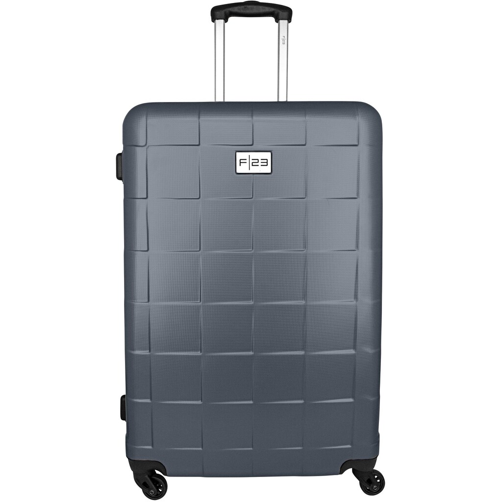 F23™ Hartschalen-Trolley »Wave 3.0, 78 cm, stahlblau«, 4 Rollen