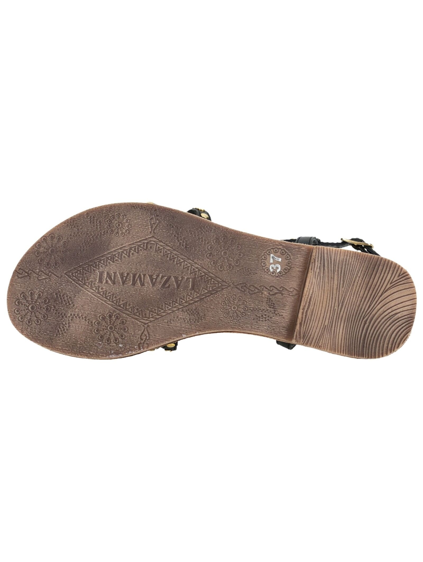 Lazamani Riemchensandale »Lazamani Sandalen Leder/Textil«