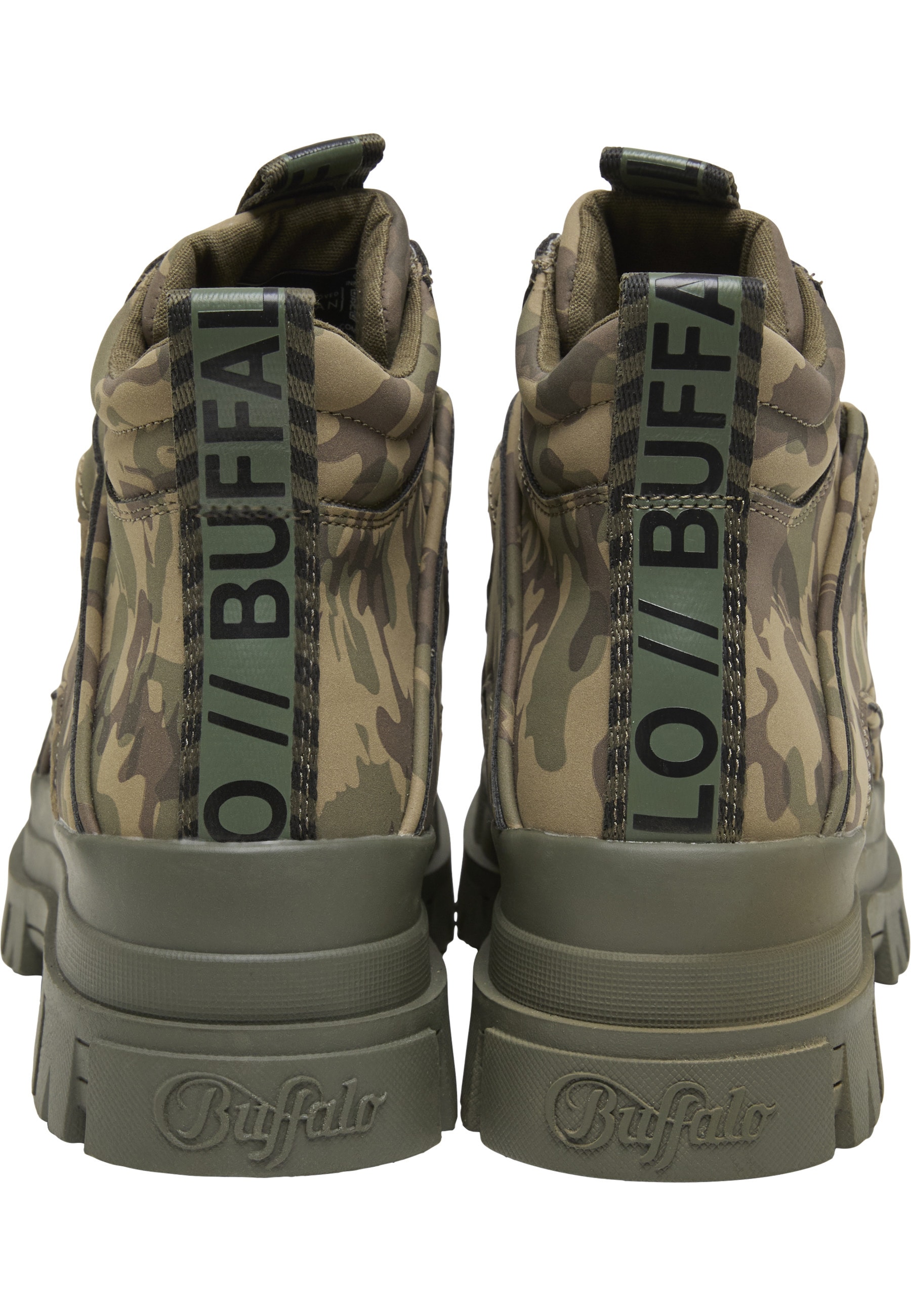 Buffalo Stiefel »Buffalo ASPHA NC MID - VEGAN NUBUCK«