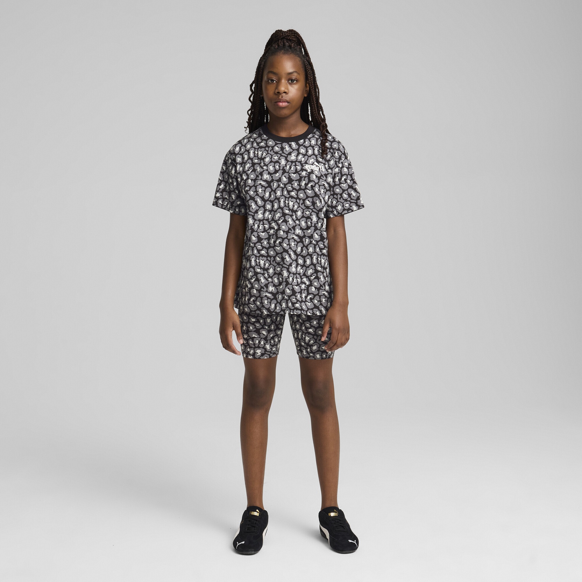 PUMA Leggings »Essentials+ Animal Radlerhose Mädchen«