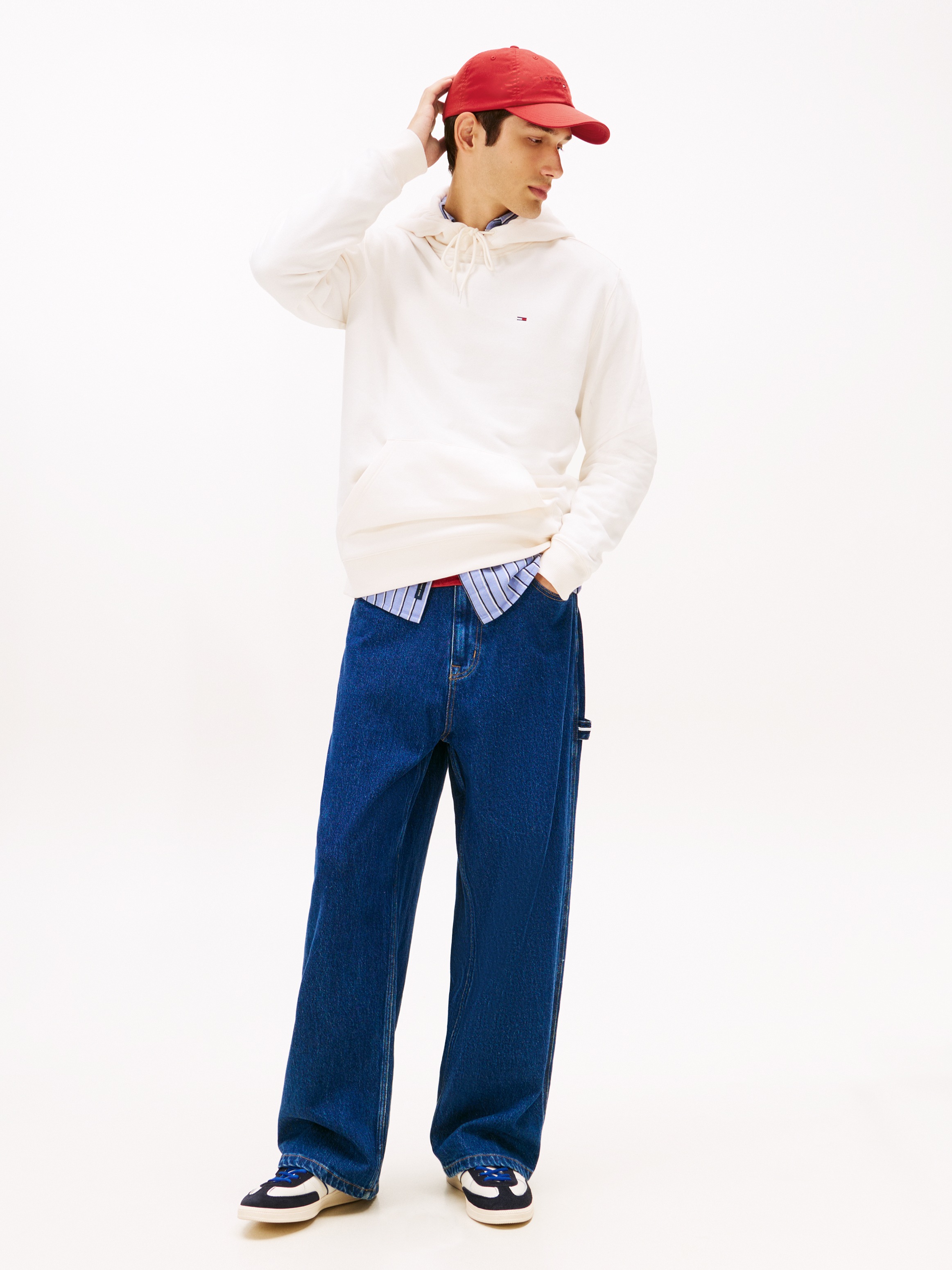 Thumbnail - Tommy Jeans Sweatshirt "TJM REG S FLAG HOODIE"