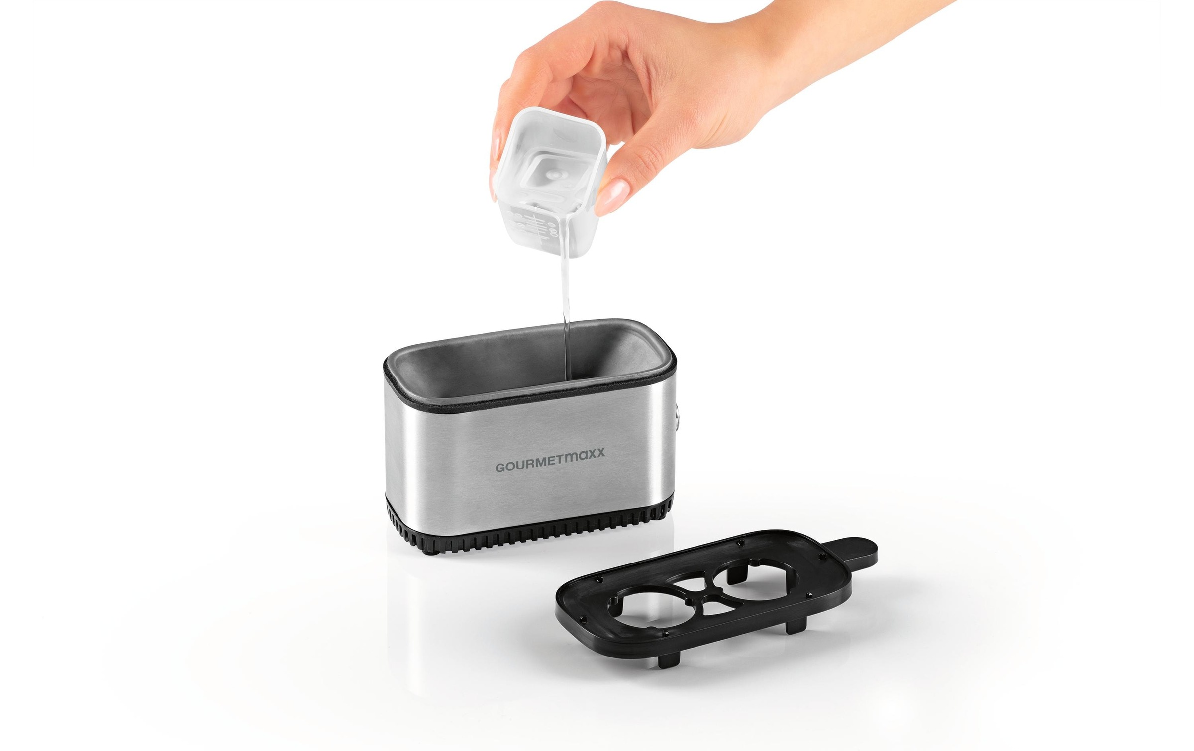 GOURMETmaxx Eierkocher »Kompakt 2.0 Silber, 2 Eier« 200 W