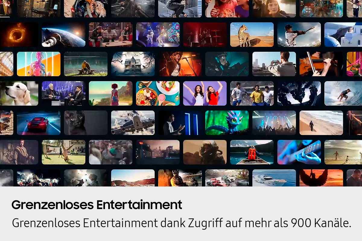 Samsung QLED-Fernseher »GQ43Q7FAAU«, 4K Ultra HD, Smart-TV, Quantum HDR, Knox Security, Art Store, 3D Sound, Gaming Hub, AI TV