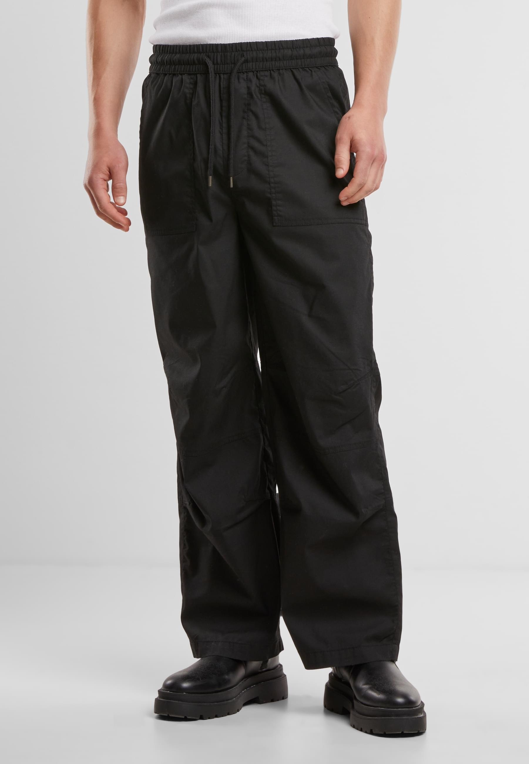 URBAN CLASSICS Stoffhose »Urban Classics Loose Fit Pants With Darts«, (1 tlg.)