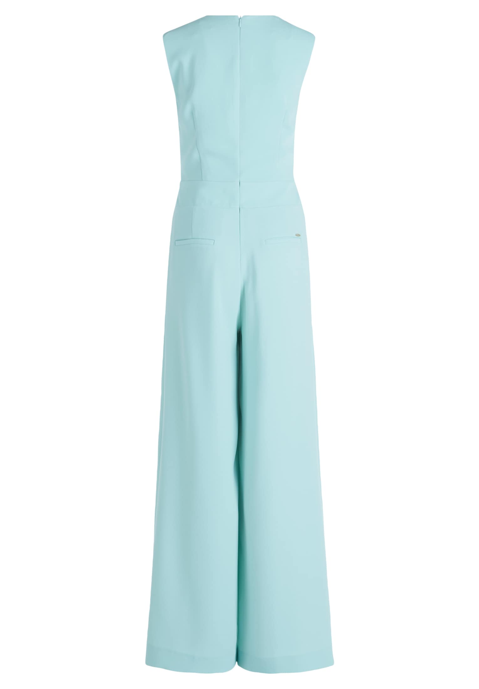 Betty&Co Overall »Betty & Co Jumpsuit ohne Arm«, (1 tlg.), Falten