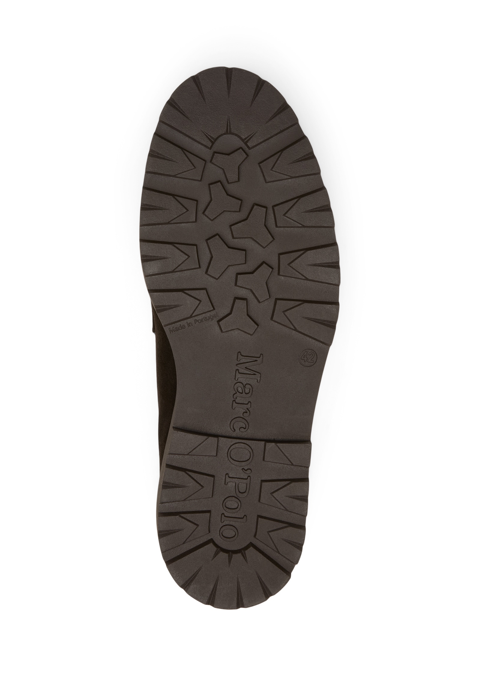 Marc O'Polo Schlupfboots »aus geöltem Veloursleder«