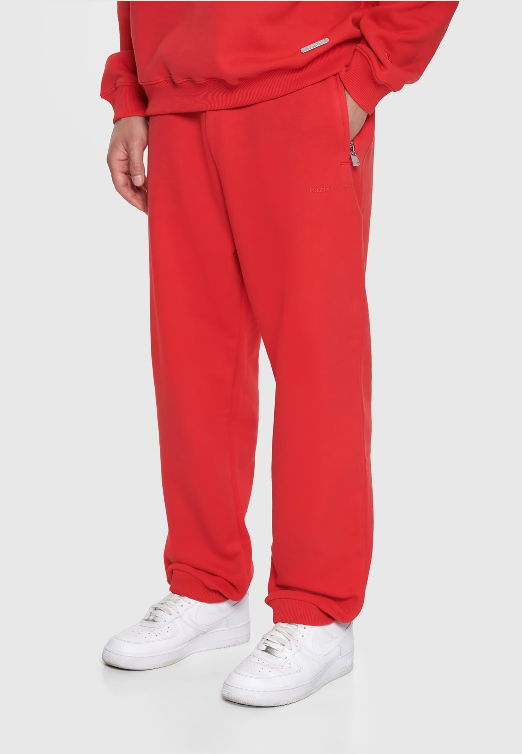 Dropsize Jogginghose »Dropsize Herren Bazix Republiq Super Heavy Blank Jogger«