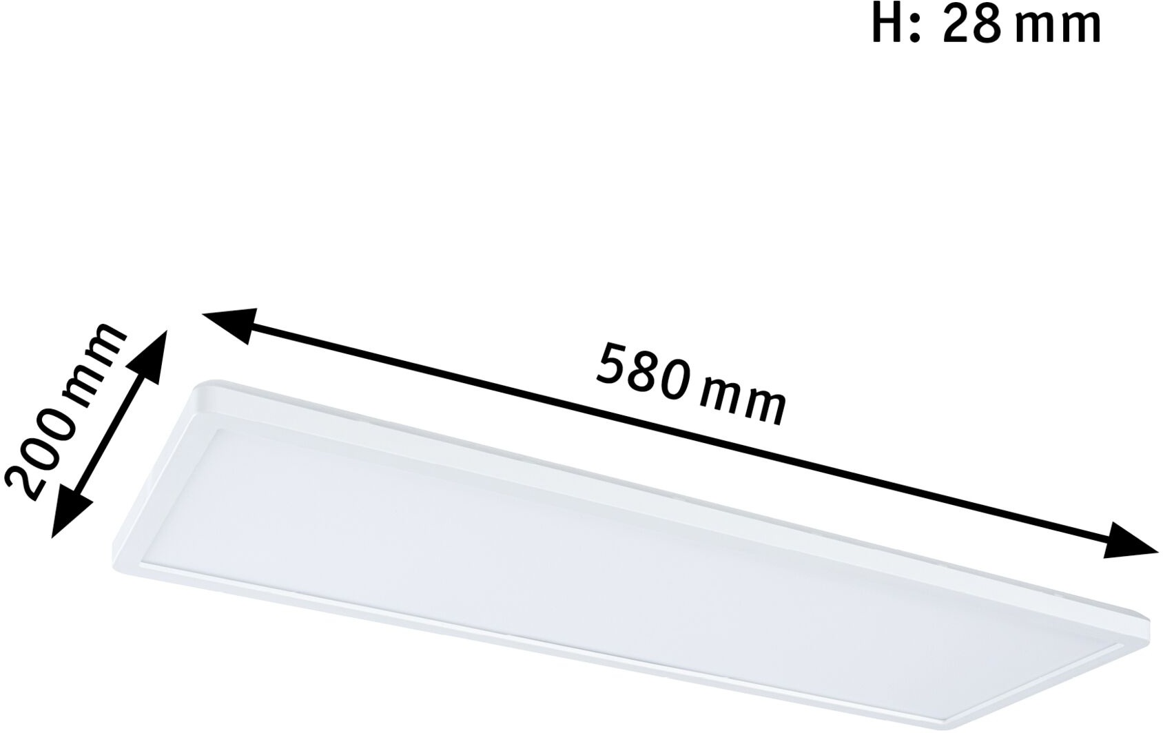 Paulmann LED Panel »Atria Shine«, 1 flammig