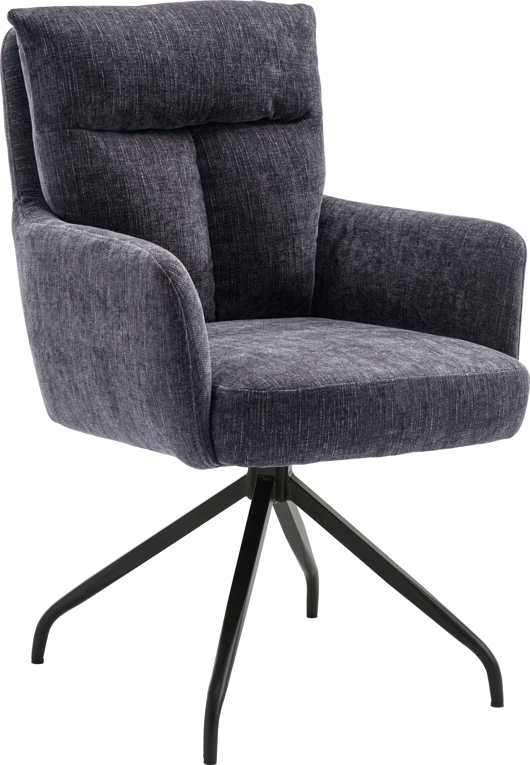 Home affaire Esszimmerstuhl »Monaco, TOPSELLER!«, (Set), 2 St., Boucle, verschiedene Gestelle wählbar, Belastbar bis 120 Kg