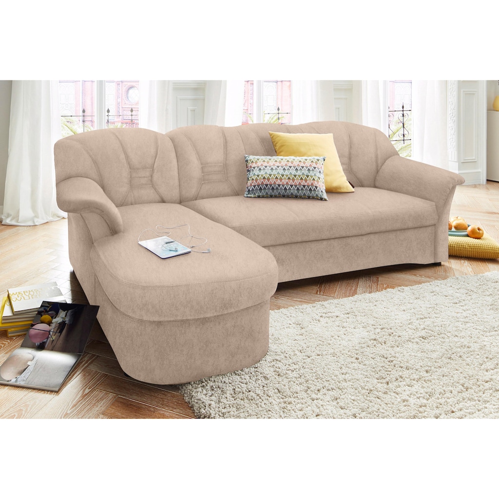 DOMO collection Ecksofa »Elva L-Form«