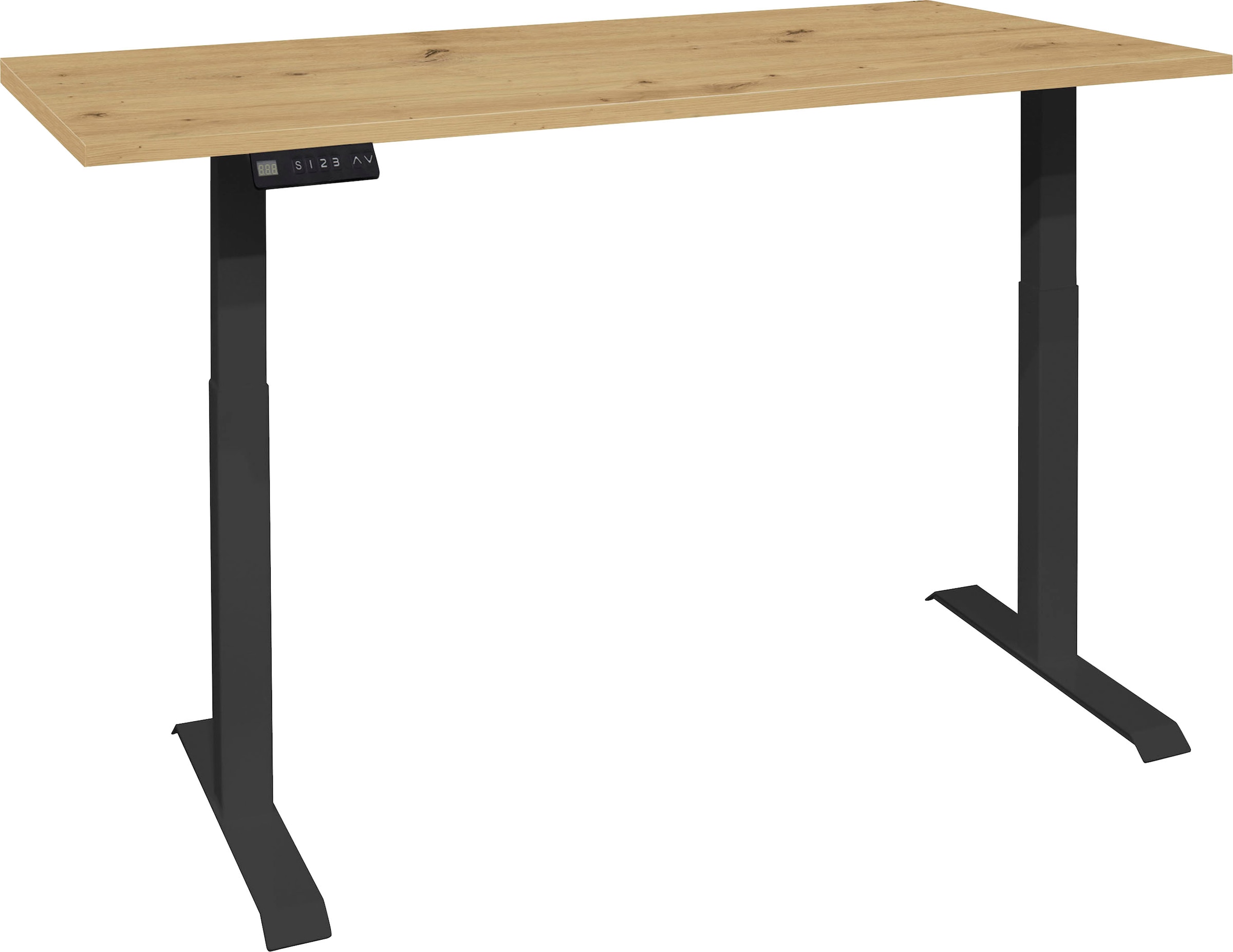 Mäusbacher Schreibtisch "Big System Office", Breite 160 cm, elektrisch höhenverstellbar