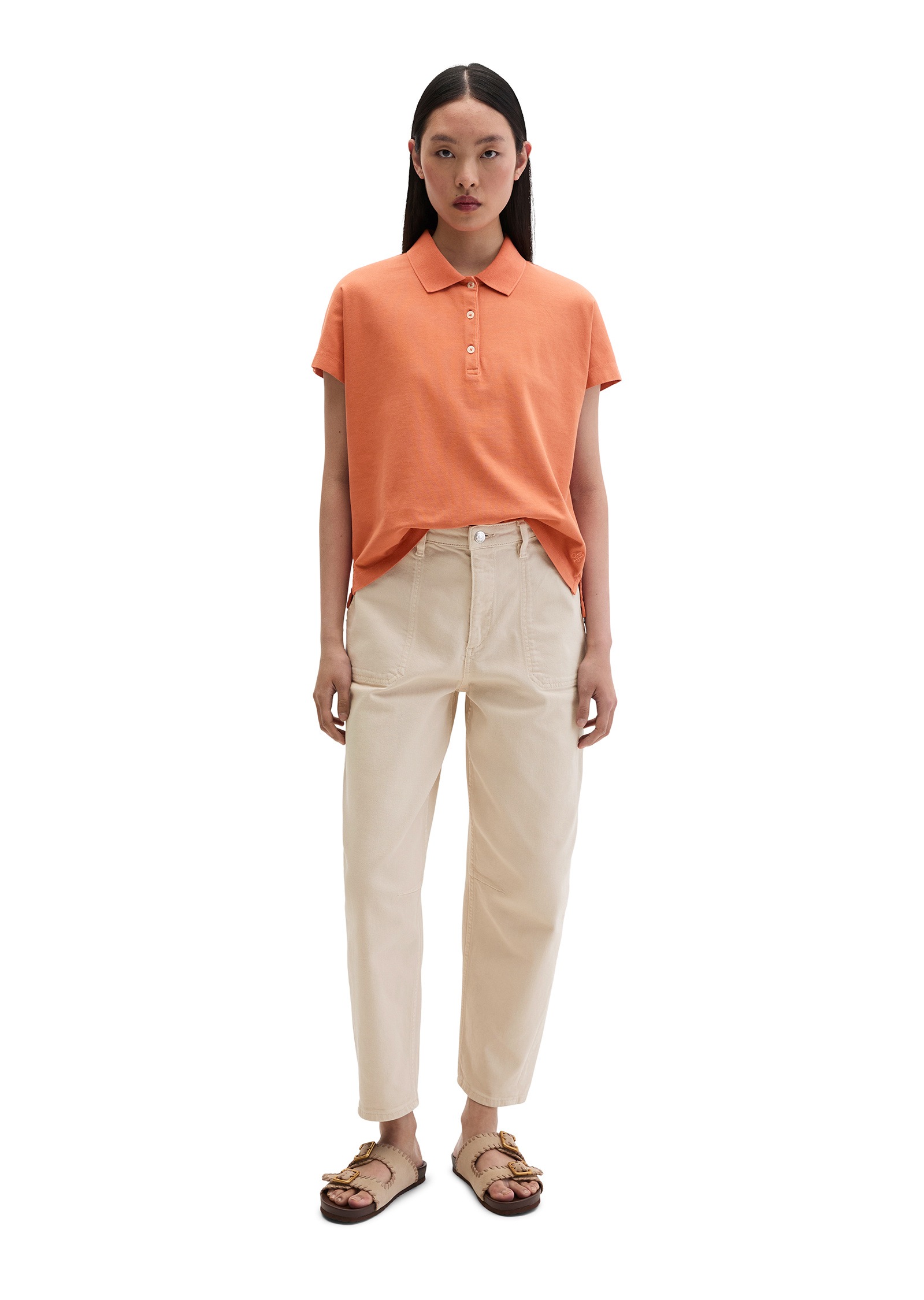 Marc O'Polo Poloshirt »aus Piqué-Jersey«