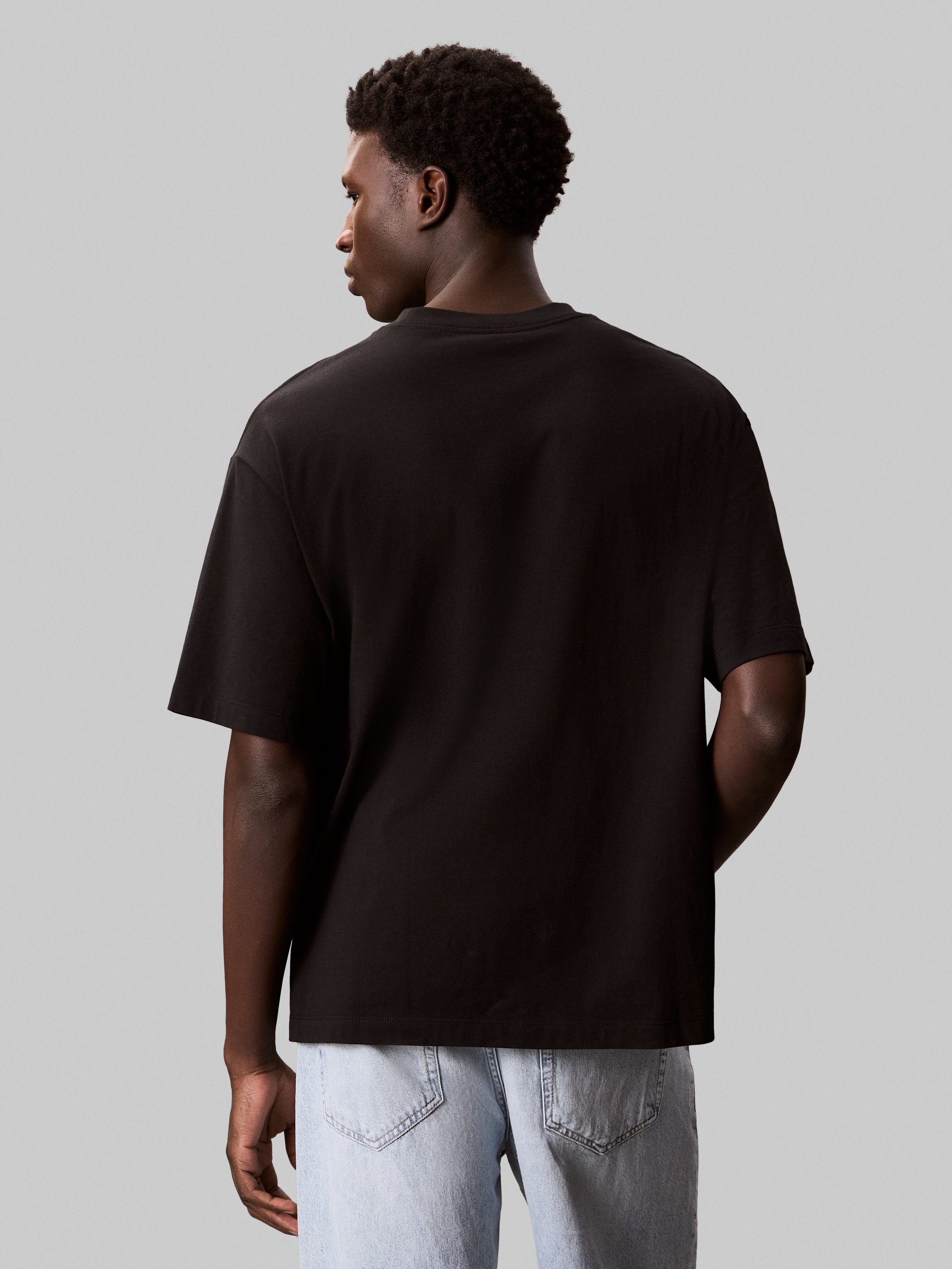 Calvin Klein Jeans T-Shirt "A- SS REL SEASONAL MONOLOGO TEE", Mit Rundhalsa günstig online kaufen