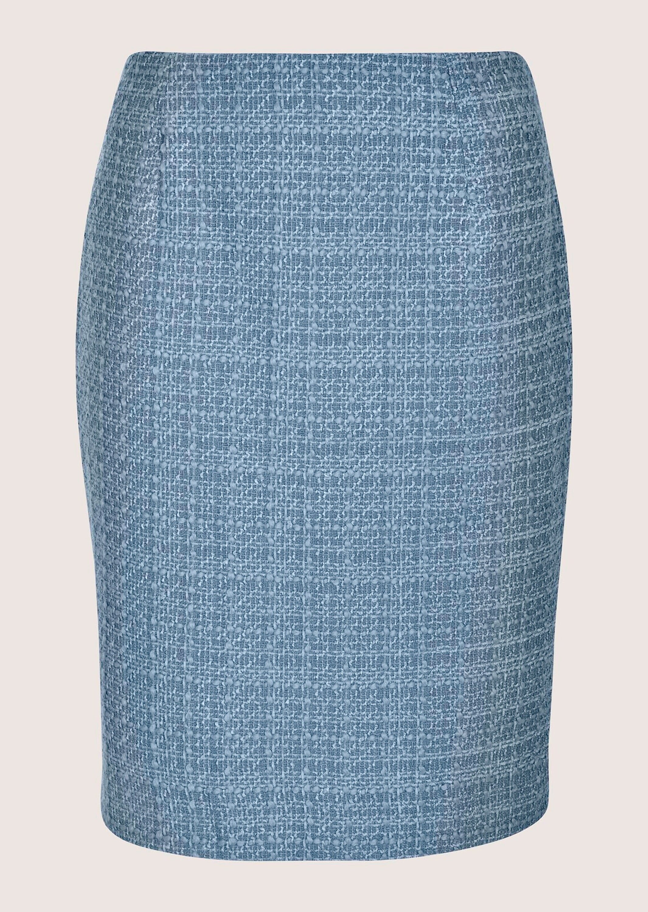 MADELEINE Bleistiftrock "Bouclérock Bleistiftrock in Tweed-Optik" Kurzer Tw günstig online kaufen