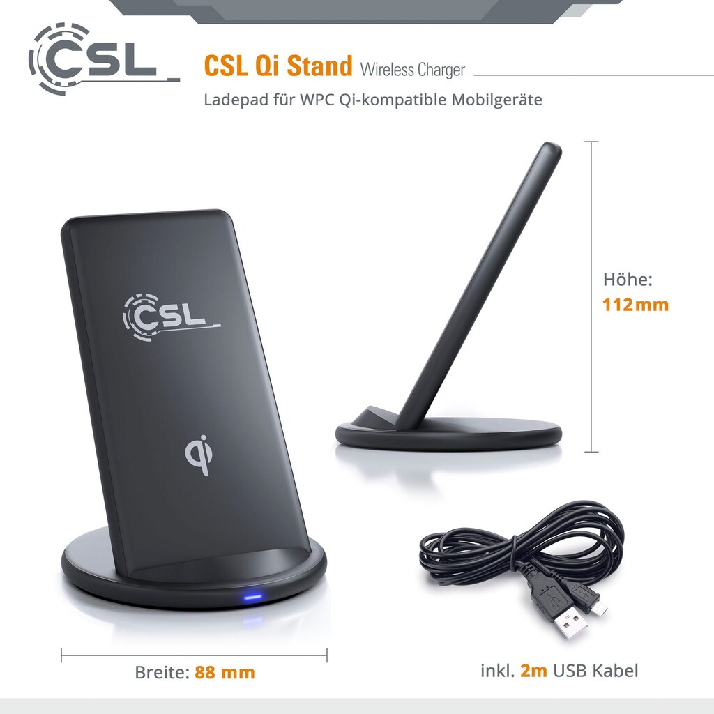 CSL Wireless Charger »Qi Stand«